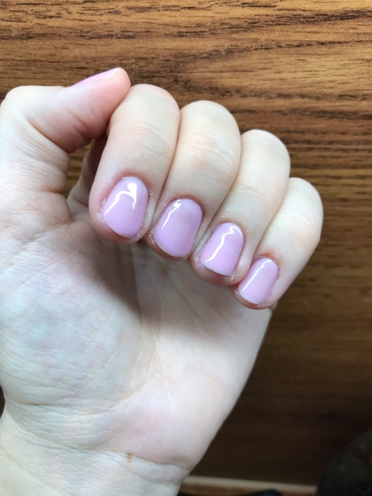 Фотография покупателя товара Гель-лак для ногтей, 216-072-17, однофазный, LED/UV, 10мл, цвет 216-072-17 прозрачно-розовый - Фото 2