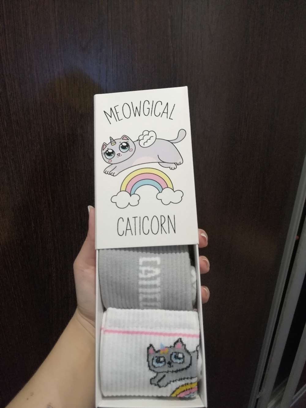 Фотография покупателя товара Набор женских носков "Caticorn" размер 36-39 (23-25 см), 2 пары