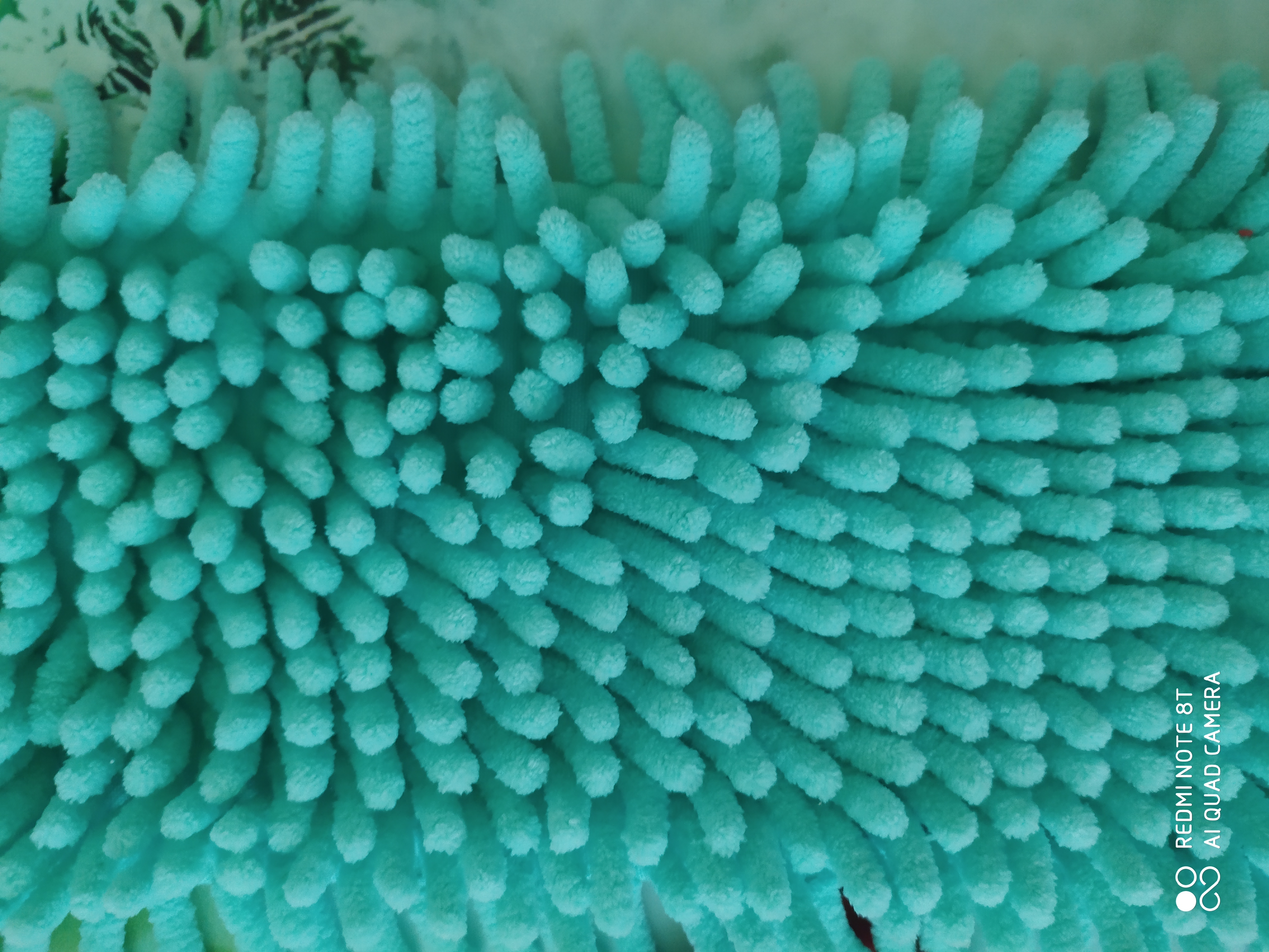 Фотография покупателя товара Насадка для плоской швабры Доляна, 40×10 см, 80 гр, микрофибра букли, цвет МИКС - Фото 2