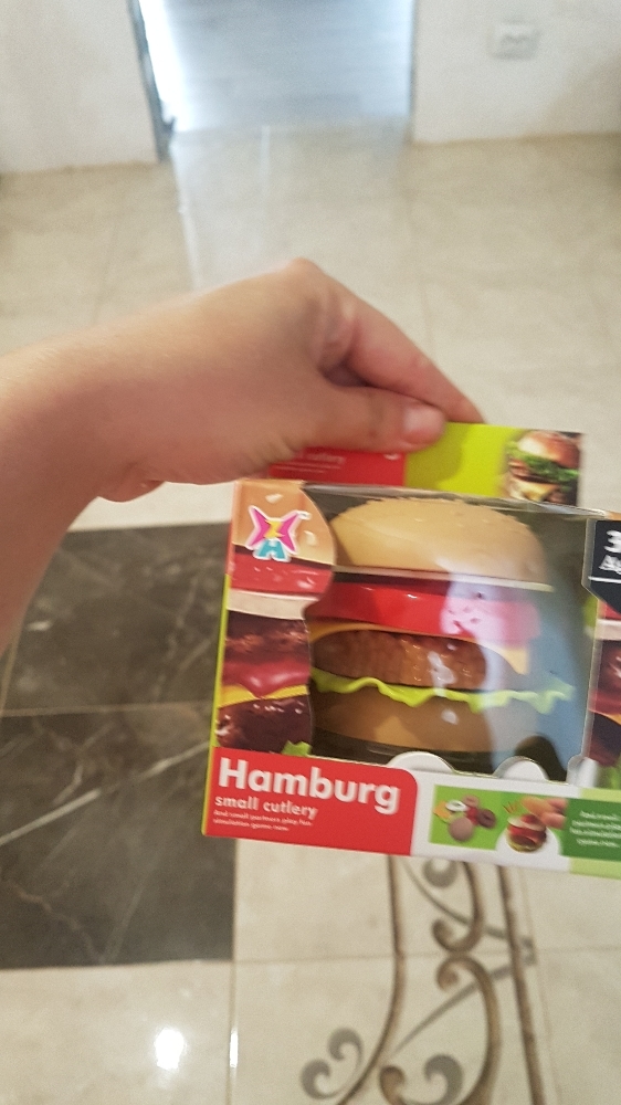 Фотография покупателя товара Набор продуктов «Гамбургер»