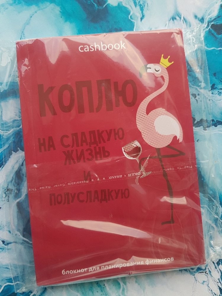 Фотография покупателя товара Умный блокнот CashBook А6, 68 листов «Коплю на сладкую жизнь»