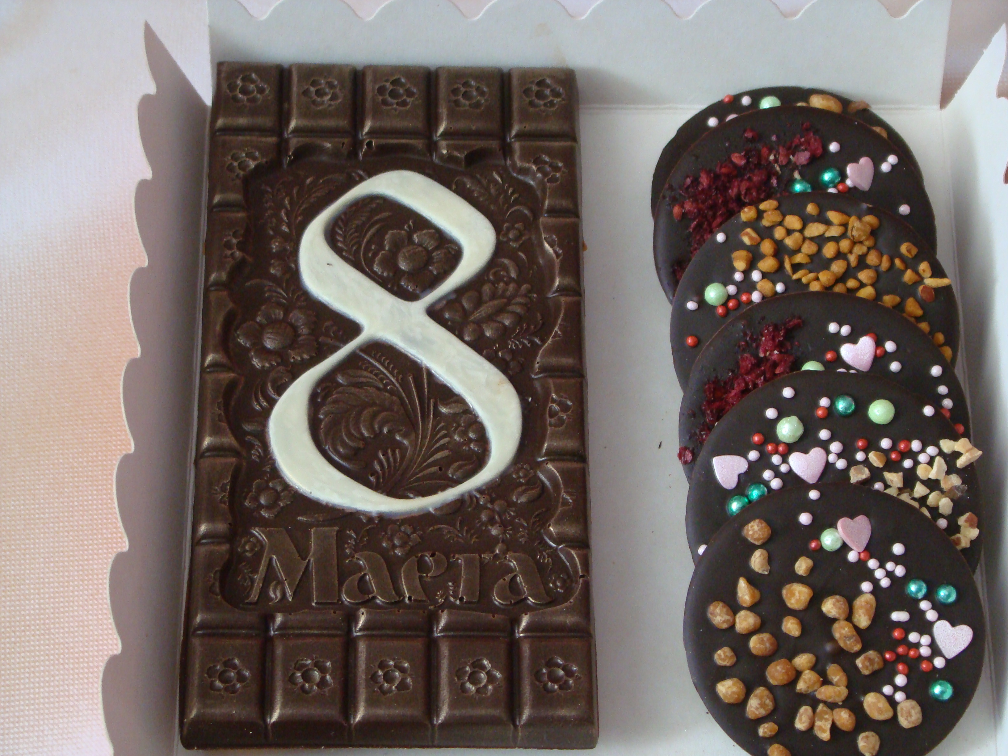 Фотография покупателя товара Форма для шоколада и конфет KONFINETTA «Круг», 33×16,4×2,5 см, 8 ячеек - Фото 23