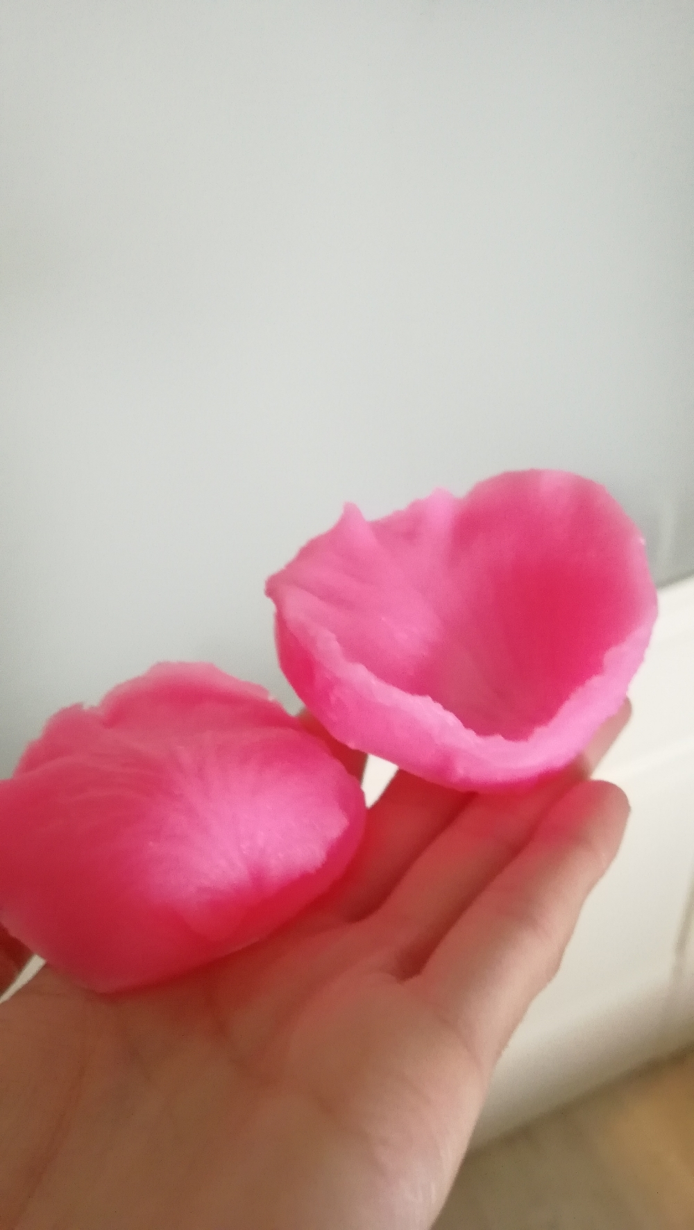 Фотография покупателя товара Молд Доляна «Лепесток розы», силикон, 2 предмета, 6,7×6,2 см, цвет розовый - Фото 10