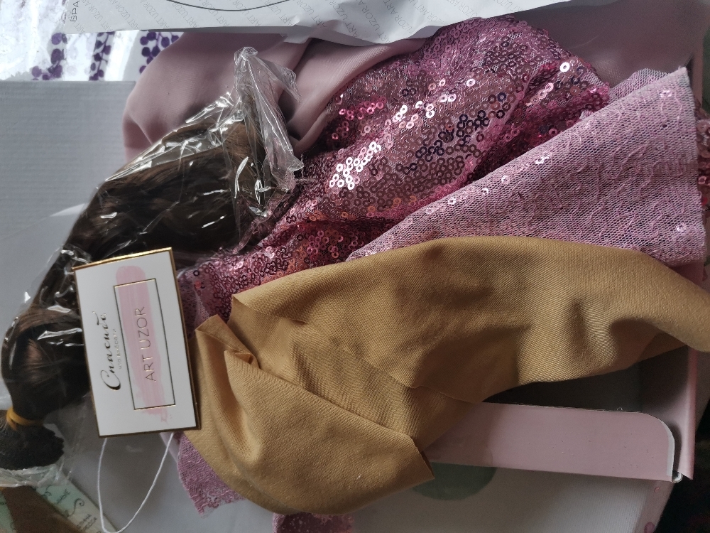 Фотография покупателя товара Набор для шитья. Интерьерная кукла «Брайт», 30 см - Фото 3