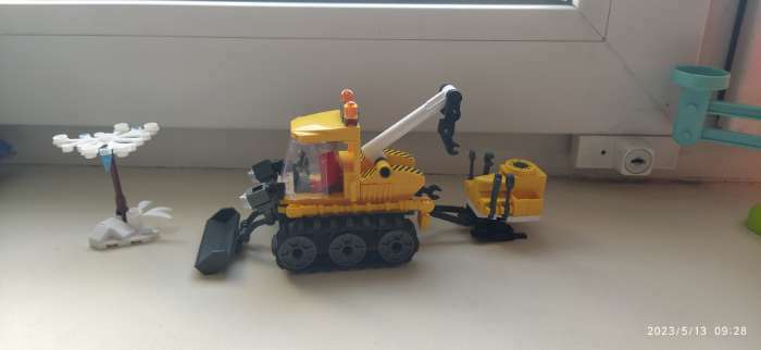 Фотография покупателя товара Конструктор Город «Снегоуборщик с эвакуатором», 145 деталей - Фото 3