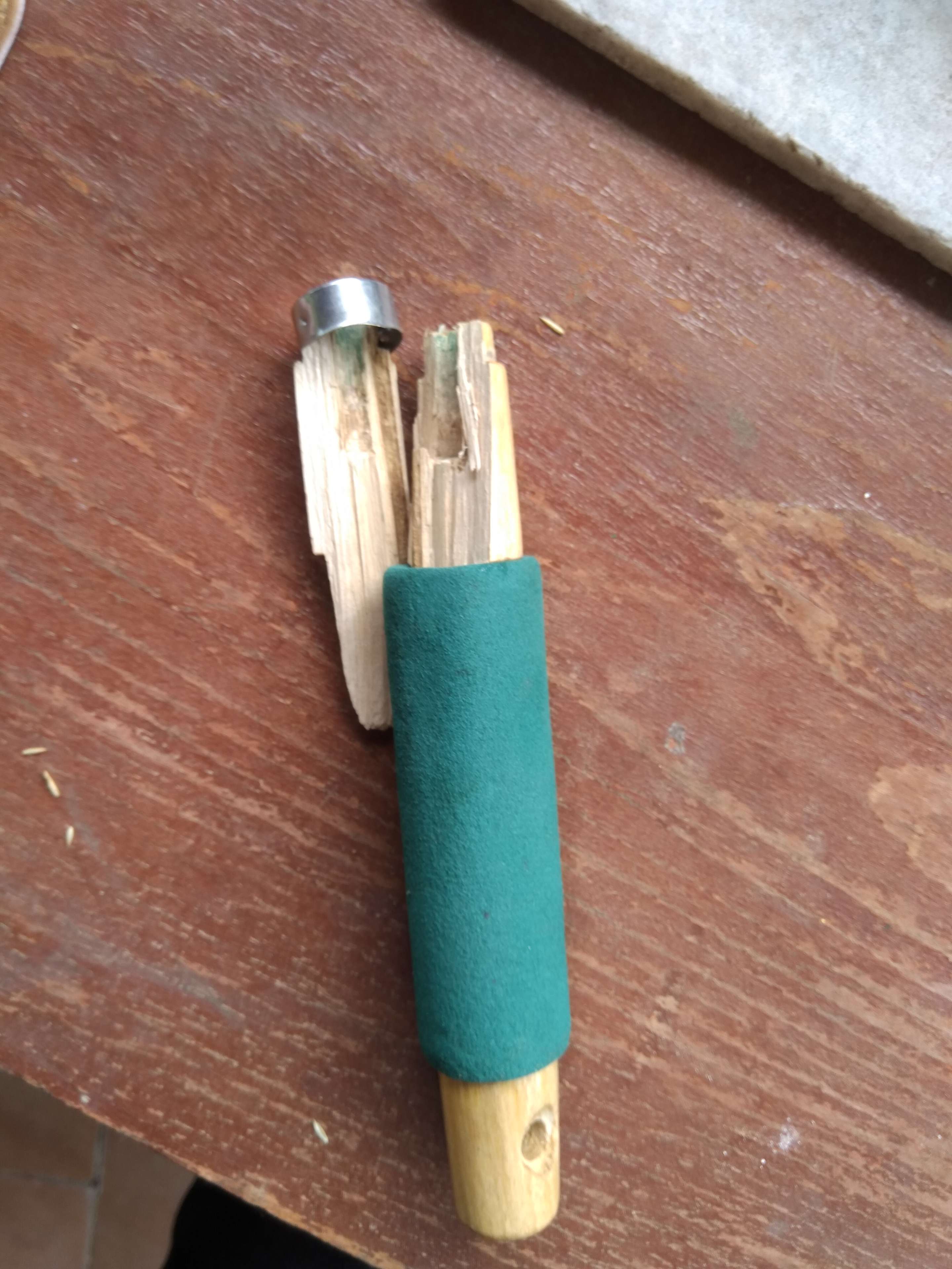 Фотография покупателя товара Корнеудалитель, длина 32 см, деревянная ручка с поролоном, Greengo - Фото 4