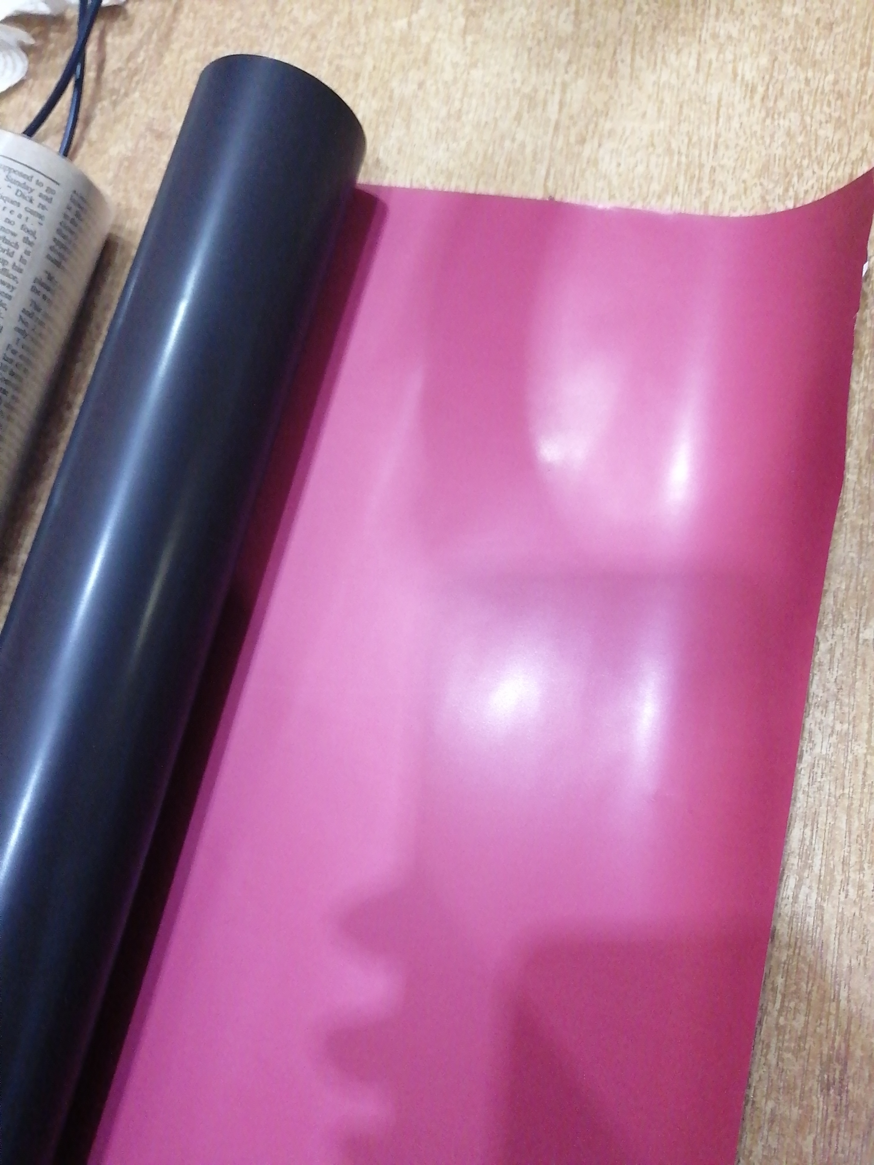 Фотография покупателя товара Пленка матовая для цветов, двухсторонняя, "Зефир", серый, розовый, 57 см х 5 м - Фото 6