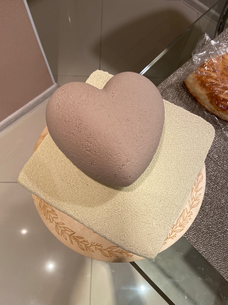 Фотография покупателя товара Форма силиконовая для муссовых десертов и выпечки «Сердце», 12,5×16 см, цвет белый - Фото 2