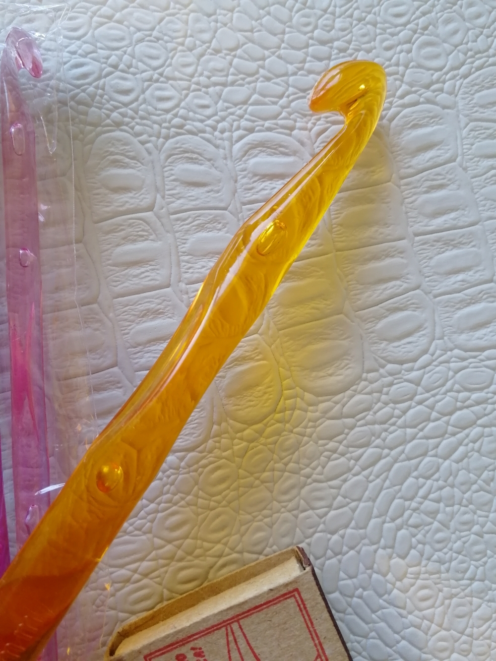 Фотография покупателя товара Набор крючков для вязания, d = 3-12 мм, 14 см, 9 шт, цвет разноцветный - Фото 1