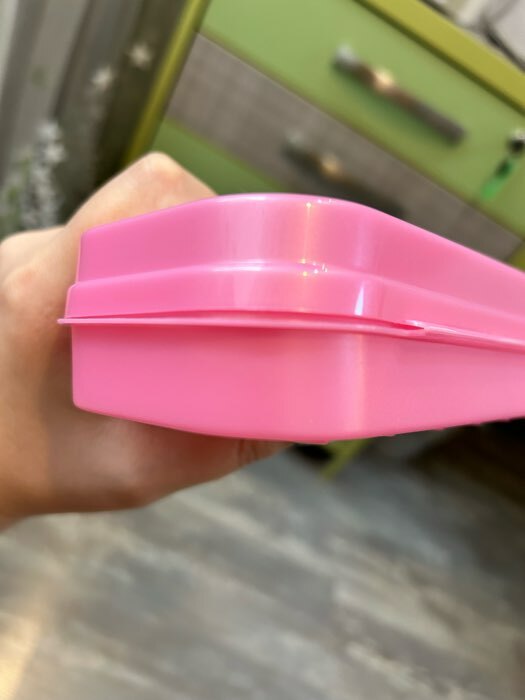 Фотография покупателя товара Пенал-футляр Стамм "Мишки", 90 х 217 х 43 мм, пластиковый, розовый