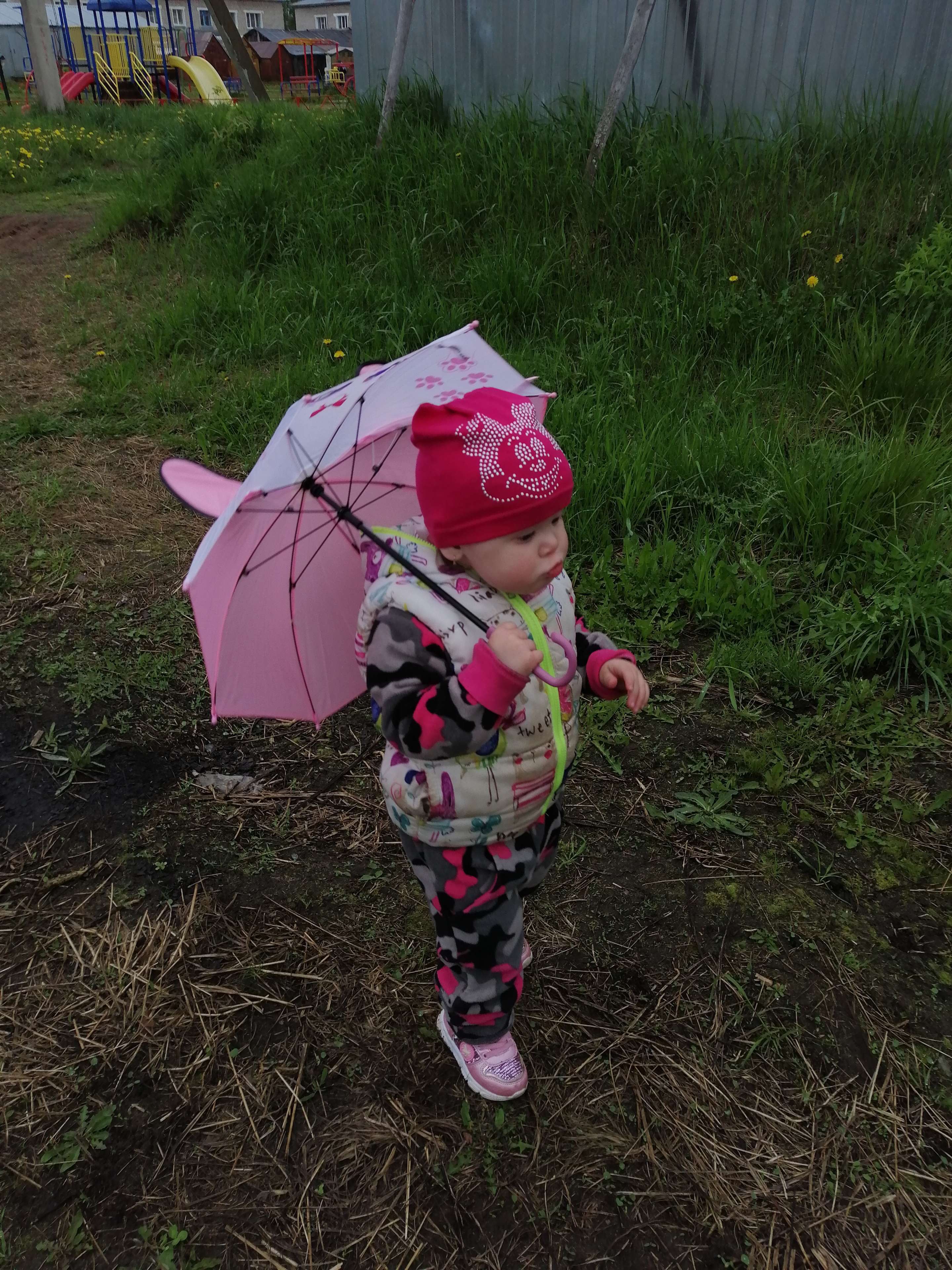 Фотография покупателя товара Зонт детский мех R-25 см 8 спиц П/Э с ушками "Кошечка" - Фото 2