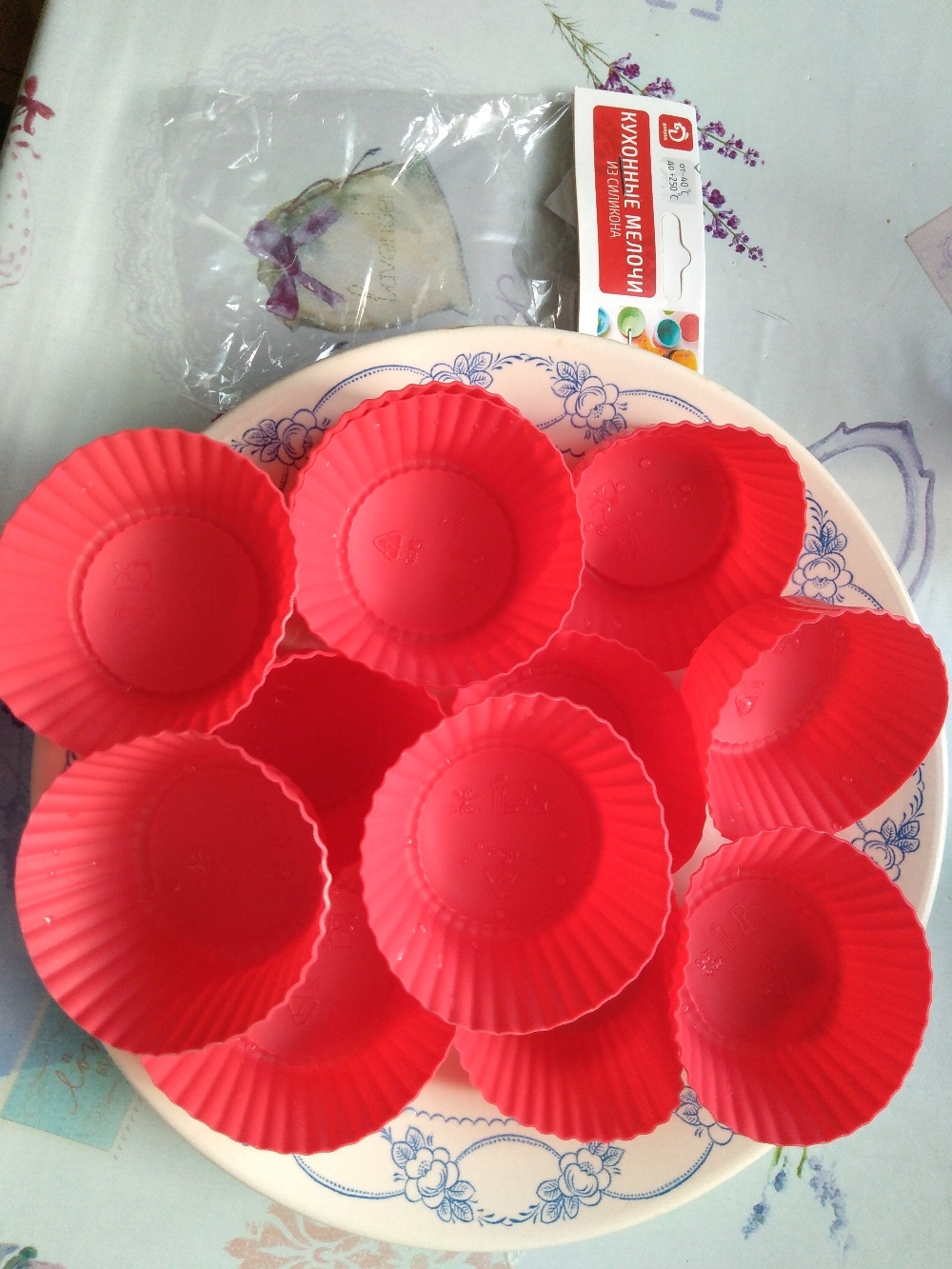 Фотография покупателя товара Набор силиконовых форм для выпечки Доляна «Риб. Круг», 7х4 см, 6 шт, цвет МИКС - Фото 26