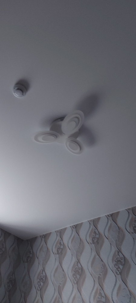 Фотография покупателя товара Люстра 114К006992 LED 50 Вт белый 55×55×10 см - Фото 7