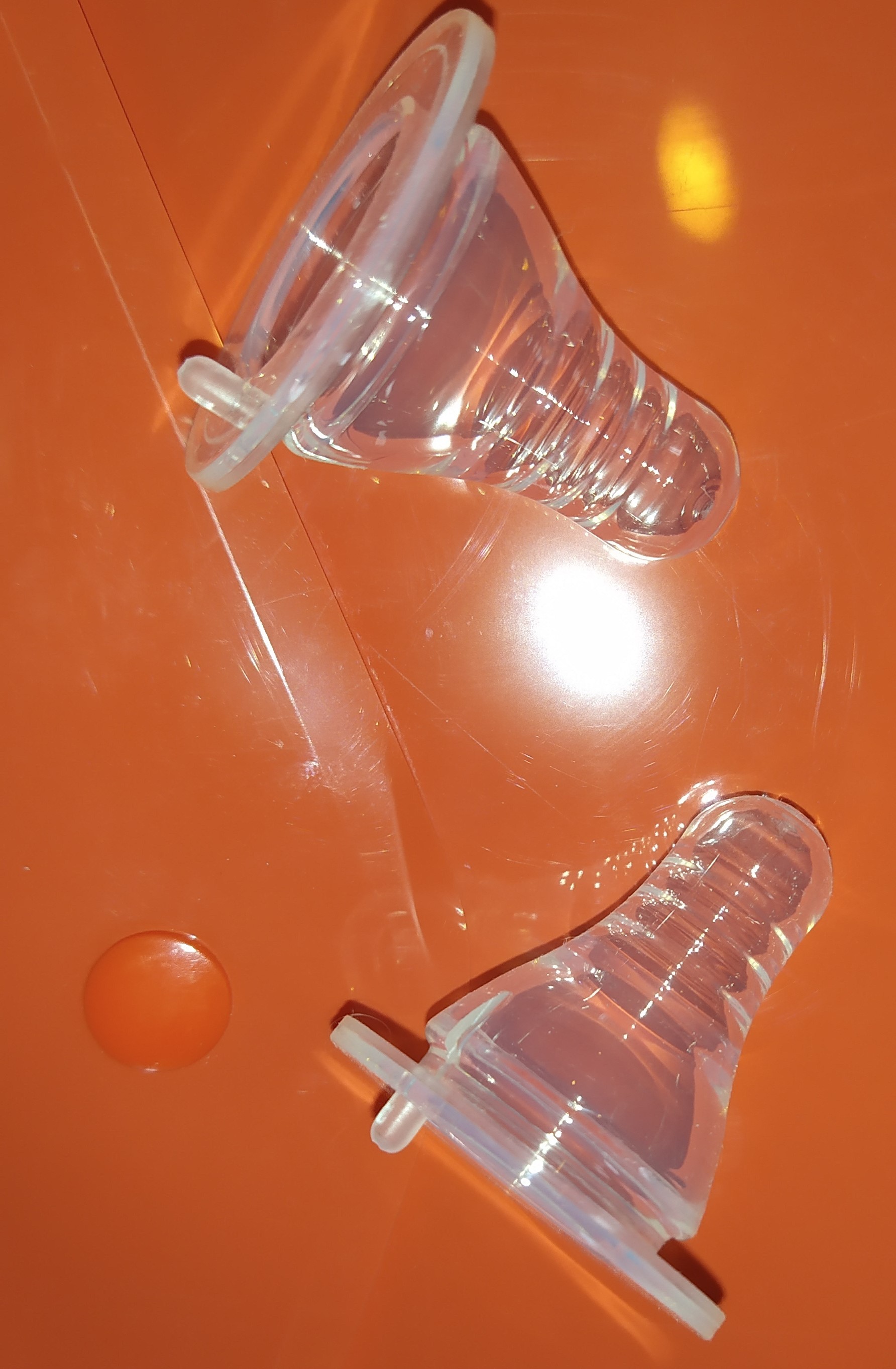 Фотография покупателя товара Набор силиконовых сосок на бутылочку, 2 шт., антиколик., от 6 мес., быстрый поток