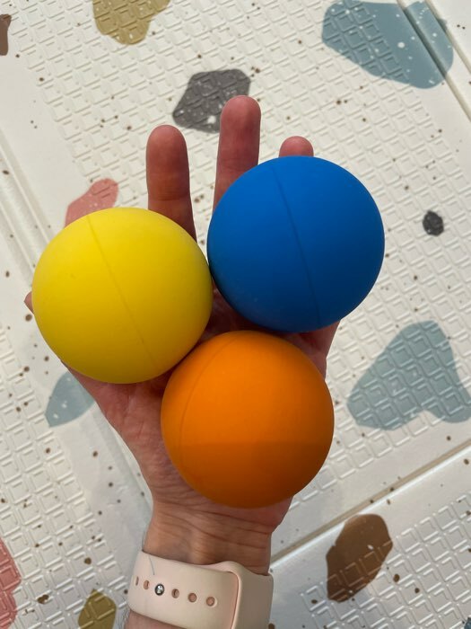Фотография покупателя товара Набор мячей для большого тенниса ONLYTOP, 3 шт., цвета МИКС - Фото 4