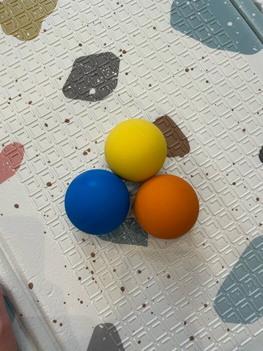 Фотография покупателя товара Набор мячей для большого тенниса ONLYTOP, 3 шт., цвета МИКС - Фото 5