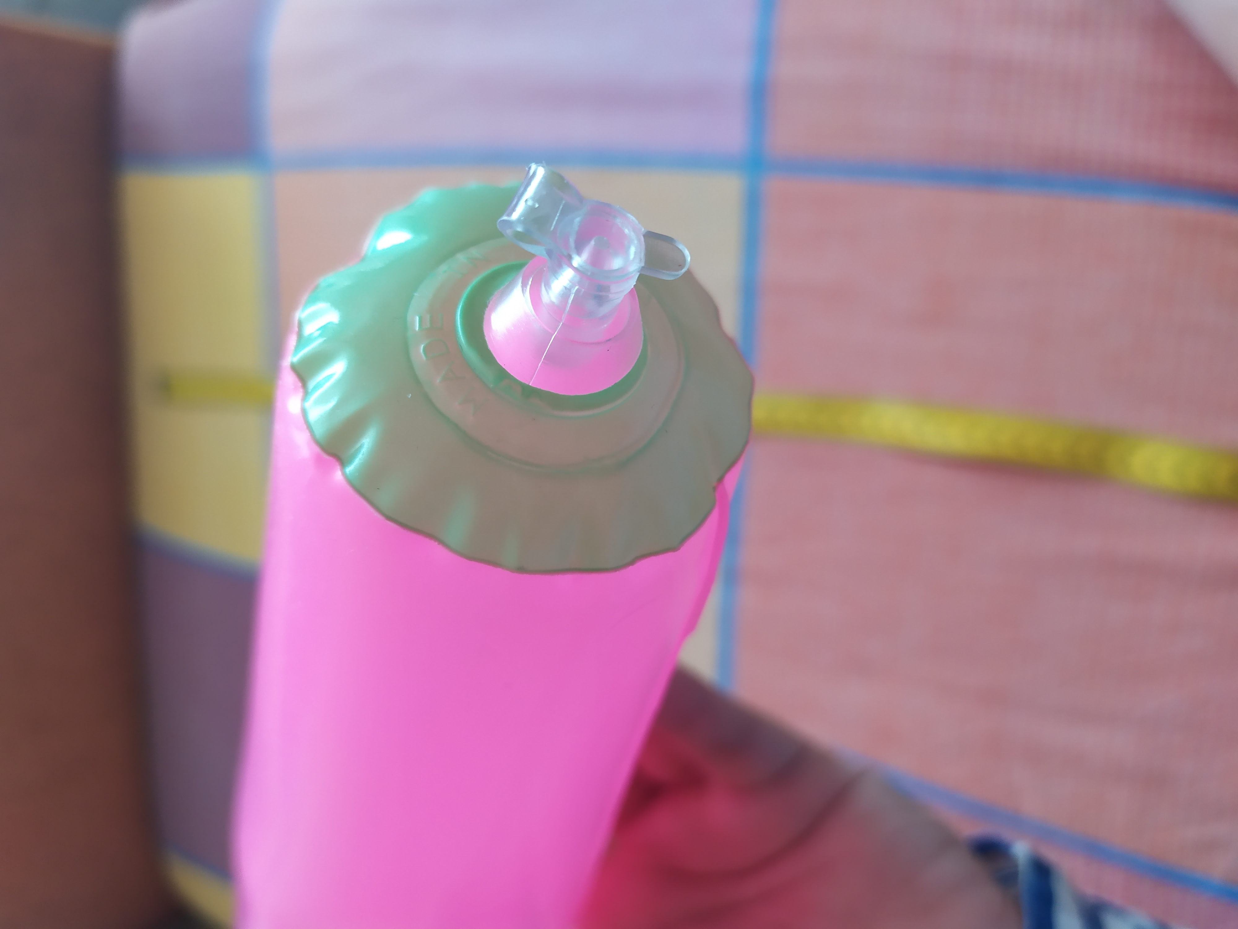 Фотография покупателя товара Надувная игрушка «Булава с шипами» 85 см, цвет МИКС - Фото 4