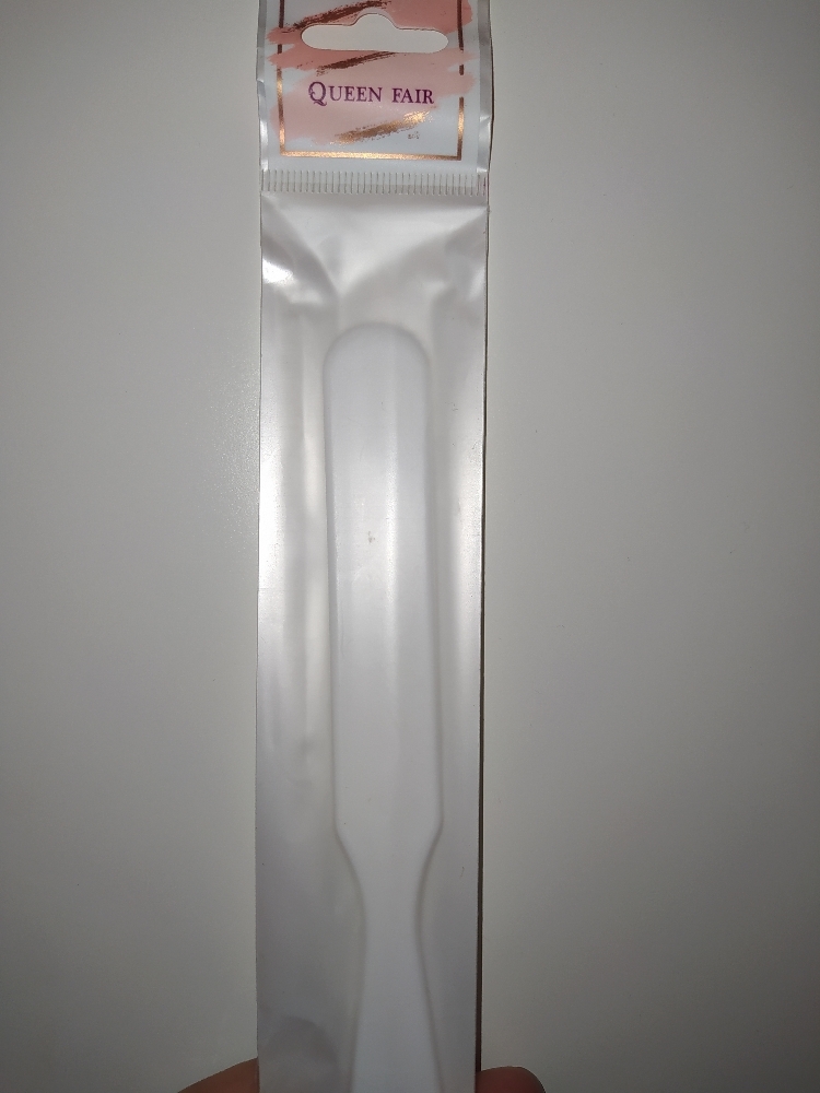 Фотография покупателя товара Шпатели для депиляции, пластиковые, 2 шт, 15 × 2 см, цвет белый