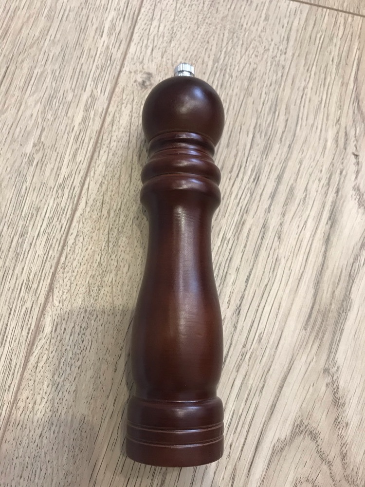 Фотография покупателя товара Мельница для специй Доляна «Дуновение леса», 21×5 см, керамический механизм, цвет коричневый