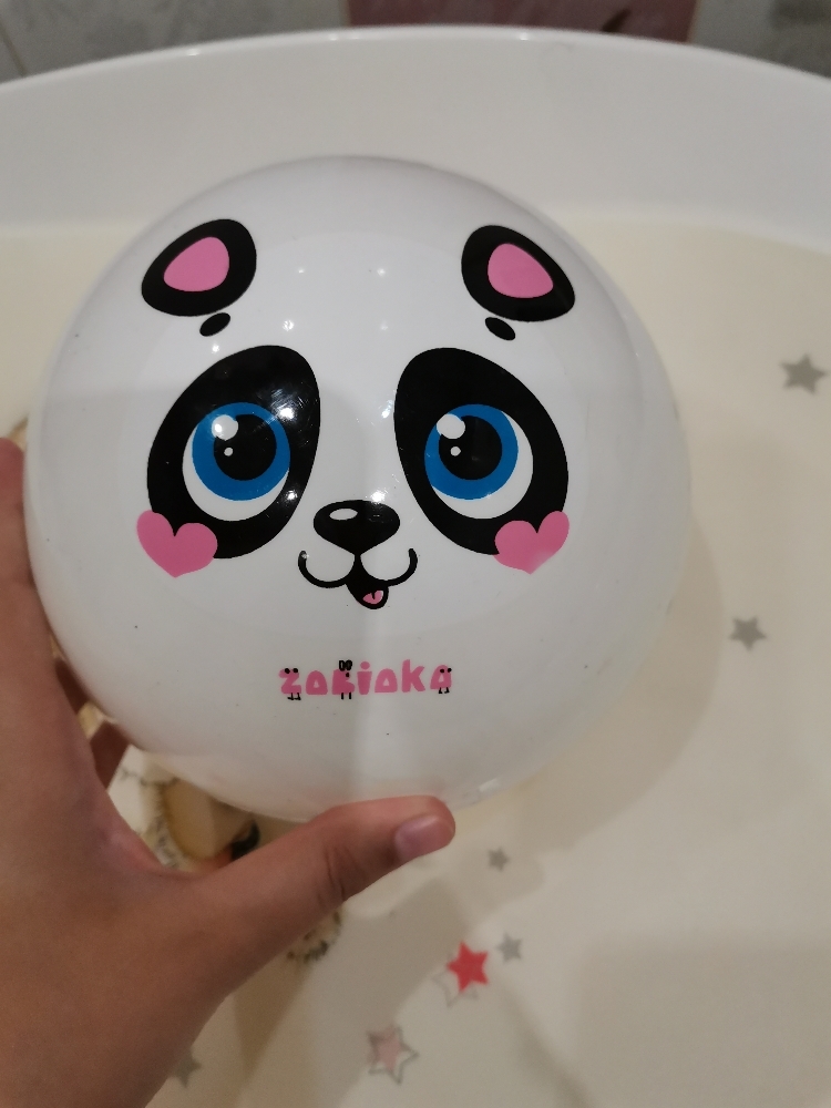 Фотография покупателя товара Мяч детский ZABIAKA, d=22 см, 60 г, цвет МИКС - Фото 3
