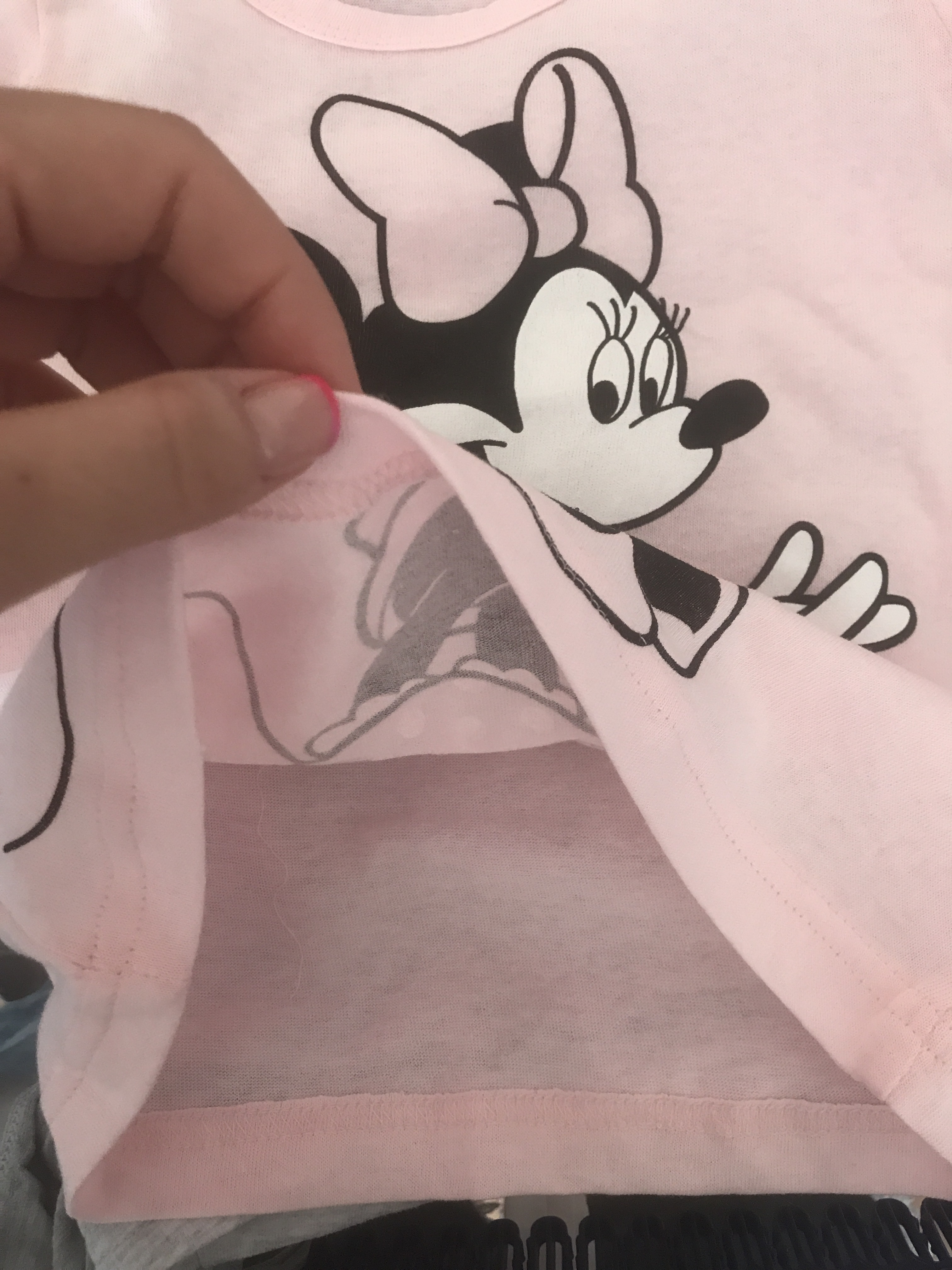 Фотография покупателя товара Футболка детская Disney "Минни", рост 98-104 (30), розовый