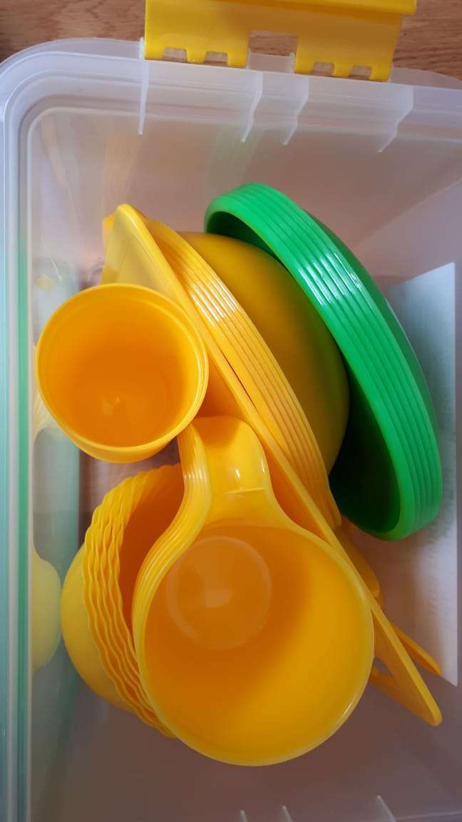 Фотография покупателя товара Набор посуды на 4 персоны «Весёлая компания», 36 предметов - Фото 9