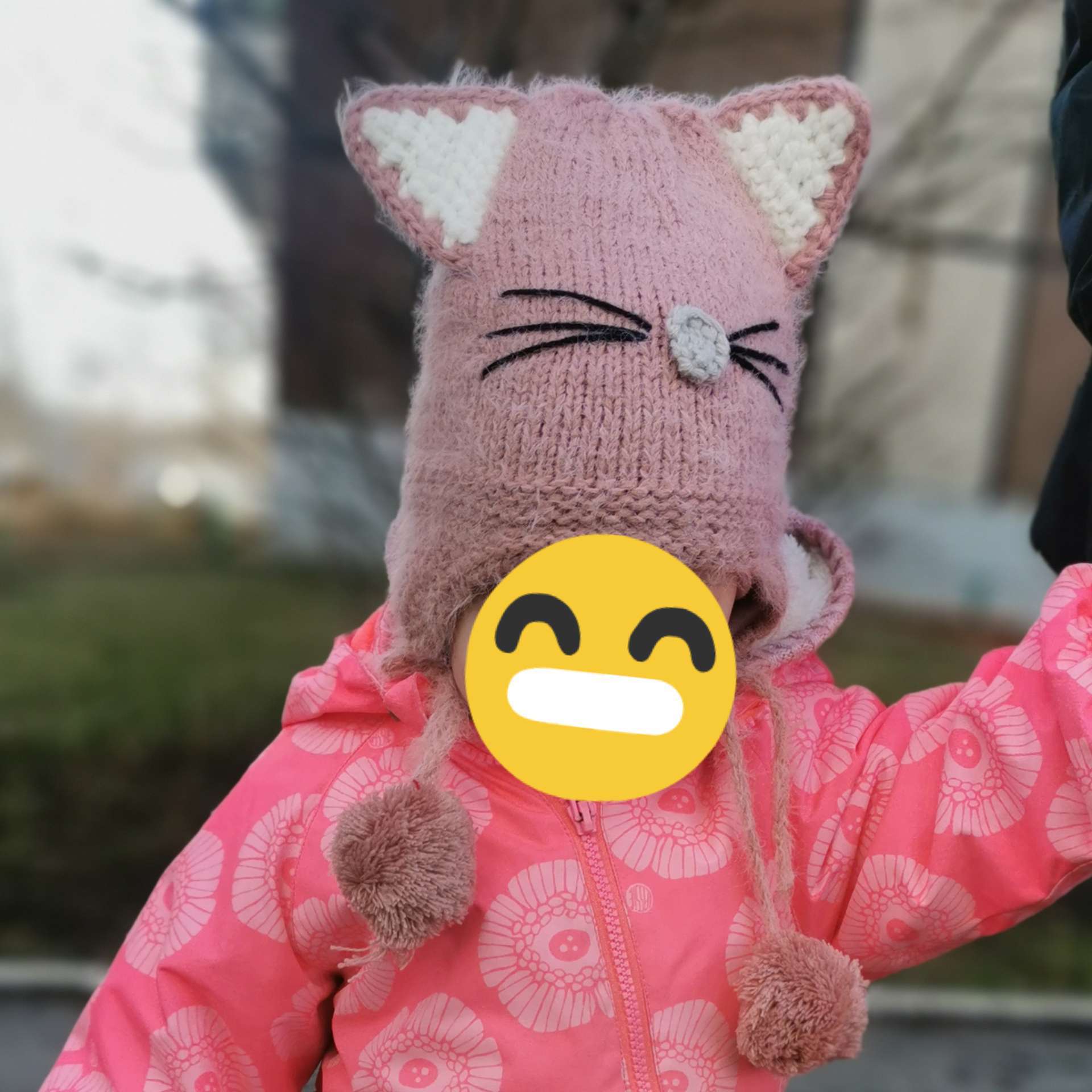 Фотография покупателя товара Шапка детская MINAKU "Котёнок", размер 50, цвет розовый