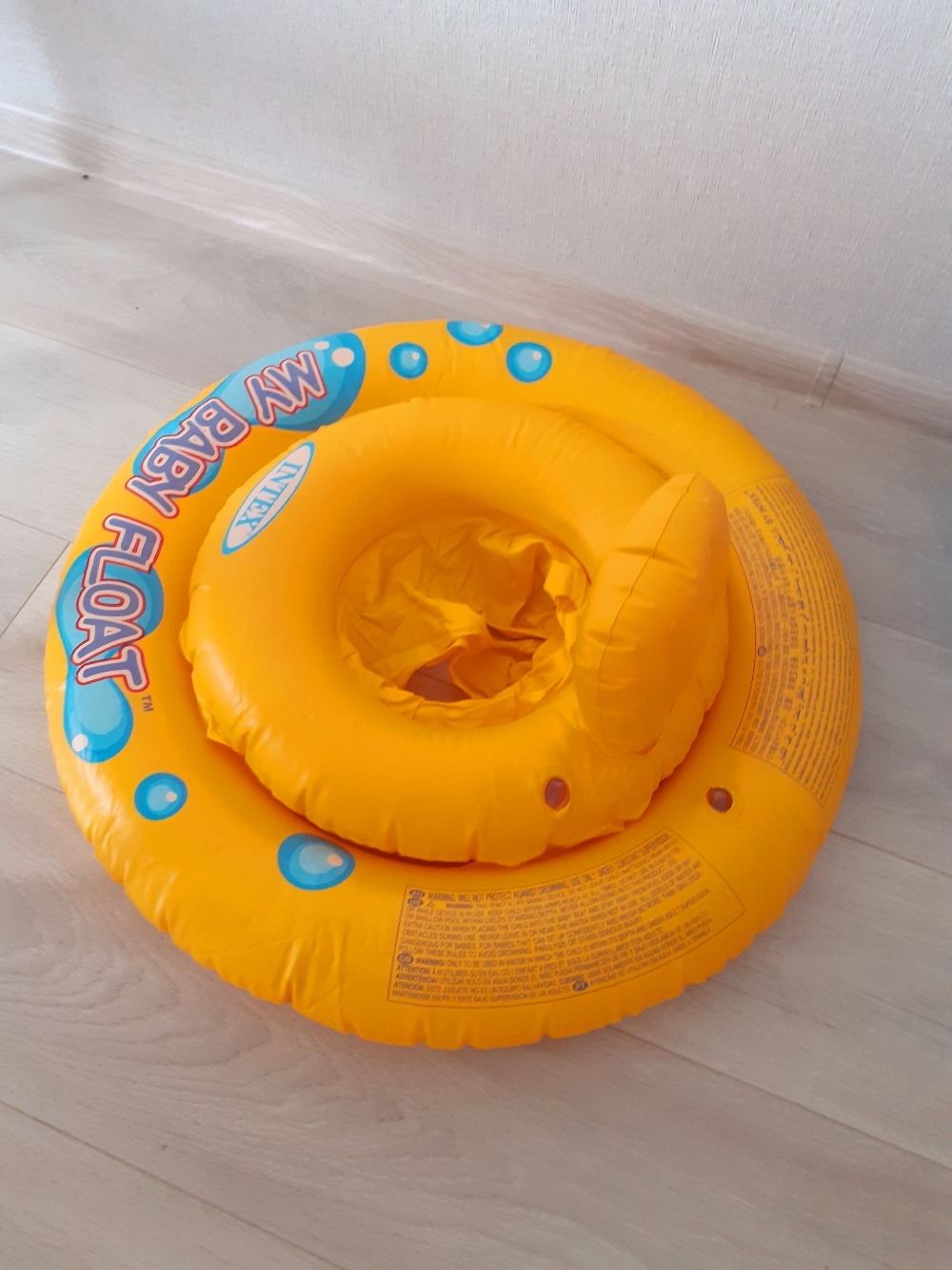 Фотография покупателя товара Круг для плавания My baby float, с сиденьем, d=67 см, от 1-2 лет, 59574NP INTEX - Фото 1