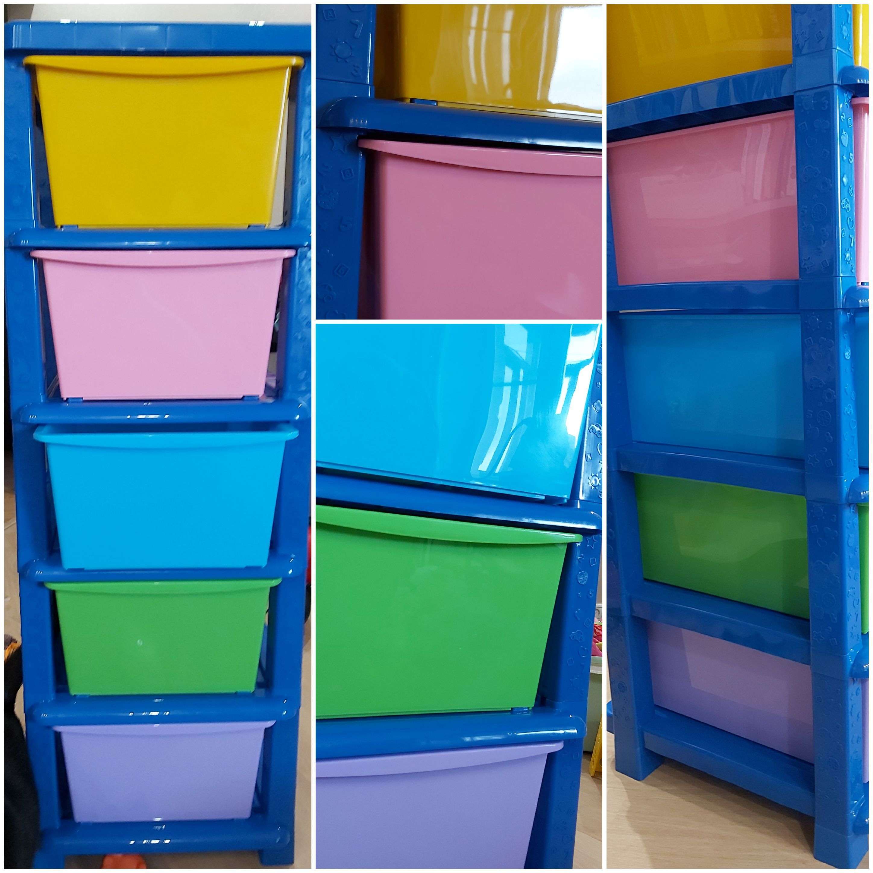 Фотография покупателя товара Комод детский №18, 5 секций, цвет синий - Фото 18