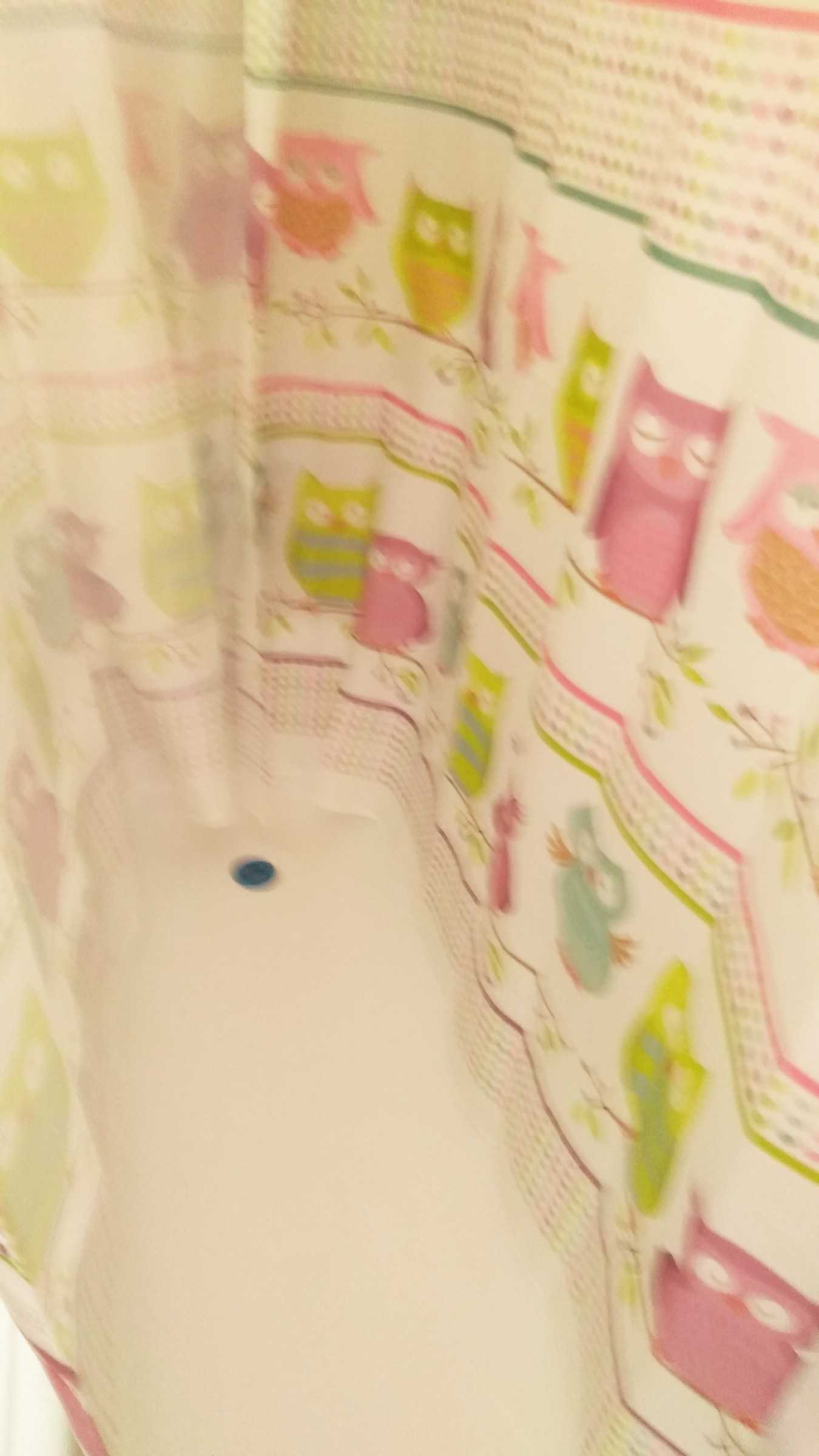 Фотография покупателя товара Штора для ванны Доляна «Совушки», 180×180 см, полиэстер - Фото 1