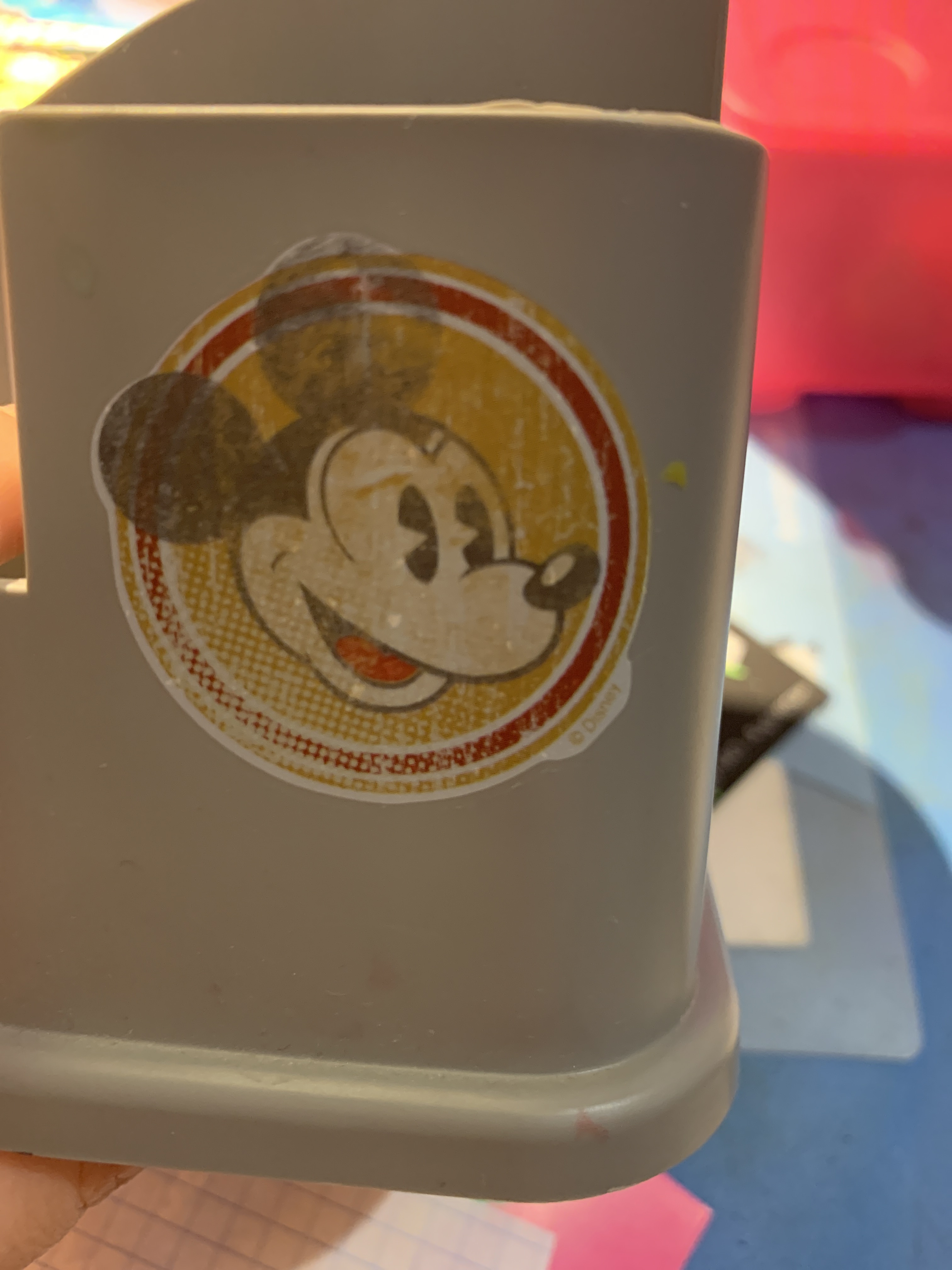 Фотография покупателя товара Наклейки переводные для творчества в наборе "Классический Микки": Микки Маус, 8 х15,5см