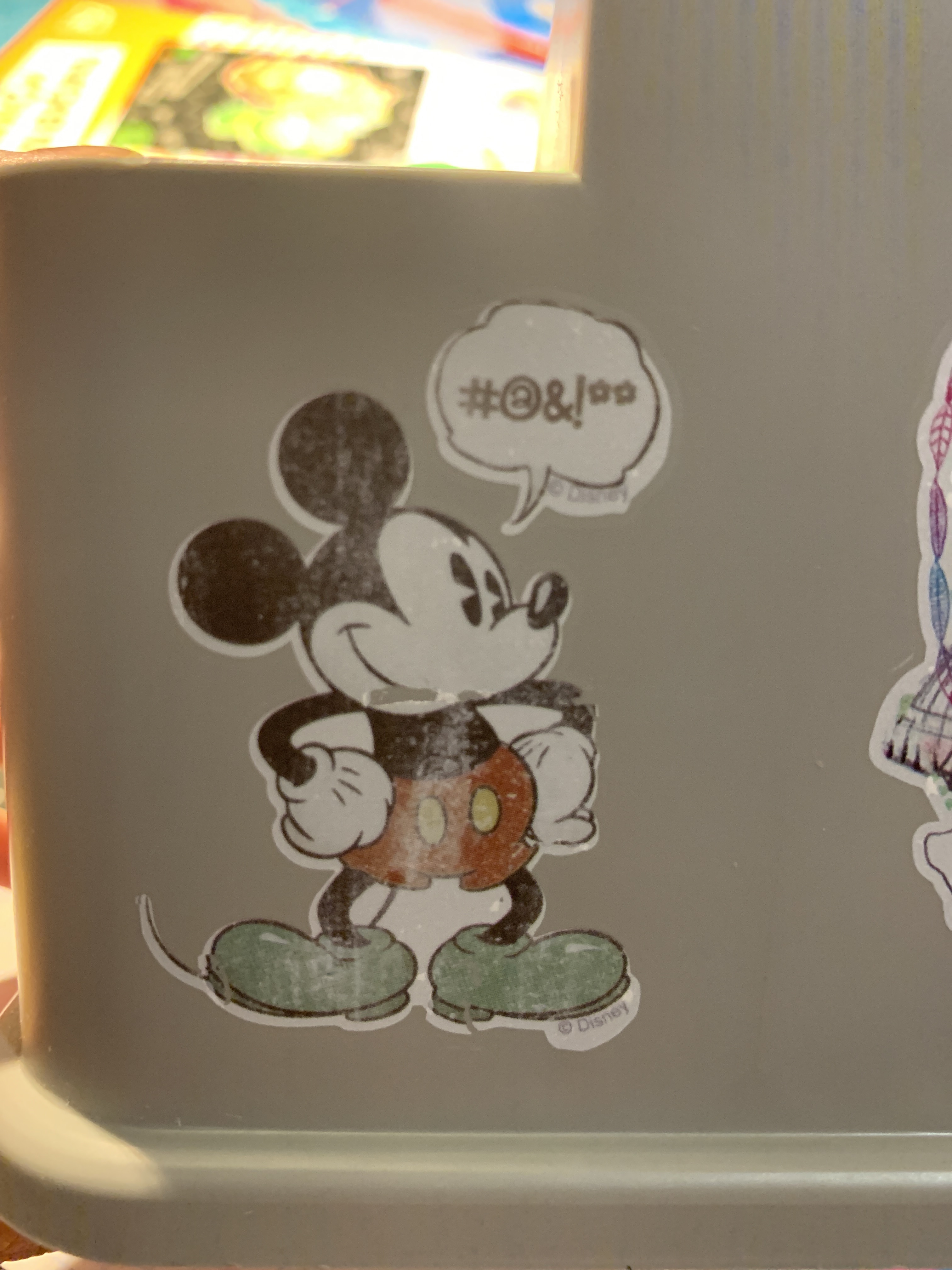 Фотография покупателя товара Наклейки переводные для творчества в наборе "Классический Микки": Микки Маус, 8 х15,5см