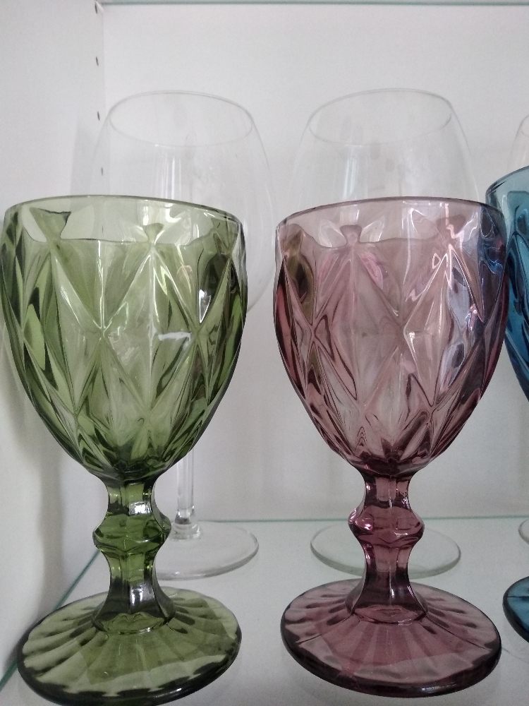 Фотография покупателя товара Бокал из стекла Magistro «Круиз», 250 мл, 8×15,3 см, цвет розовый - Фото 25