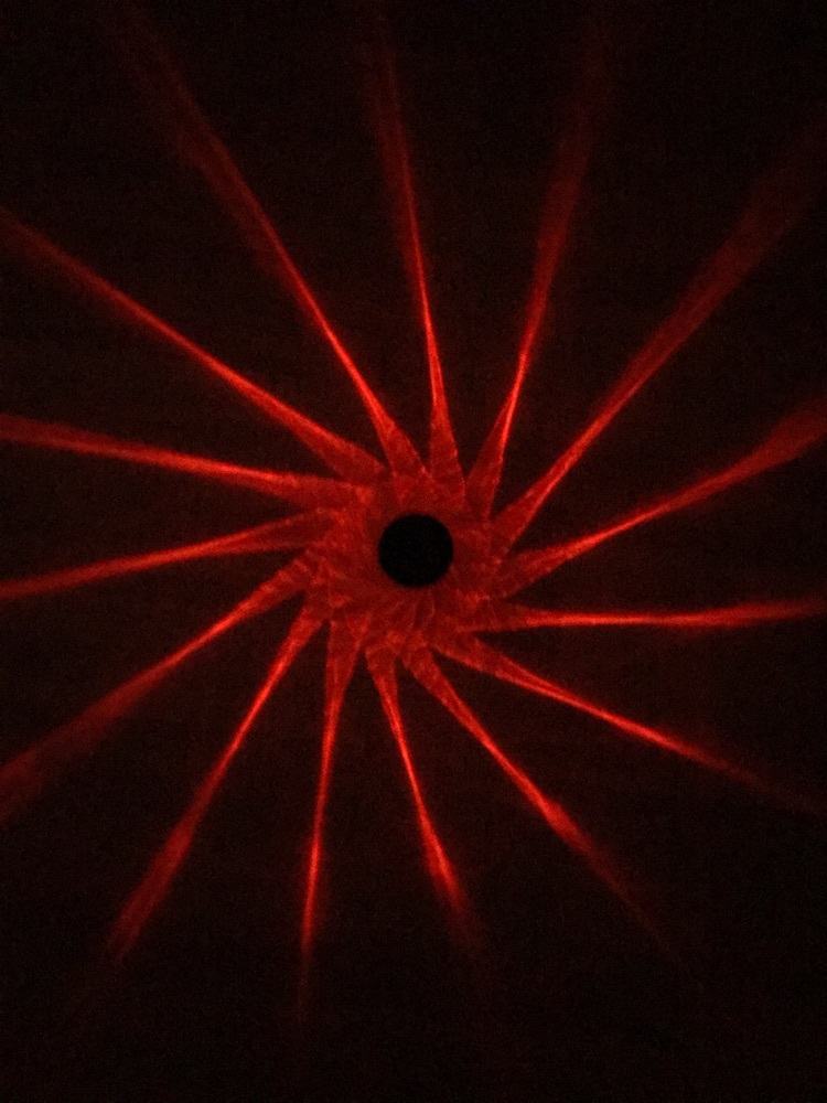 Фотография покупателя товара Садовый светильник на солнечной батарее «Трапеция», 4.5 × 30 × 4.5 см, 1 LED, свечение мульти (RGB)