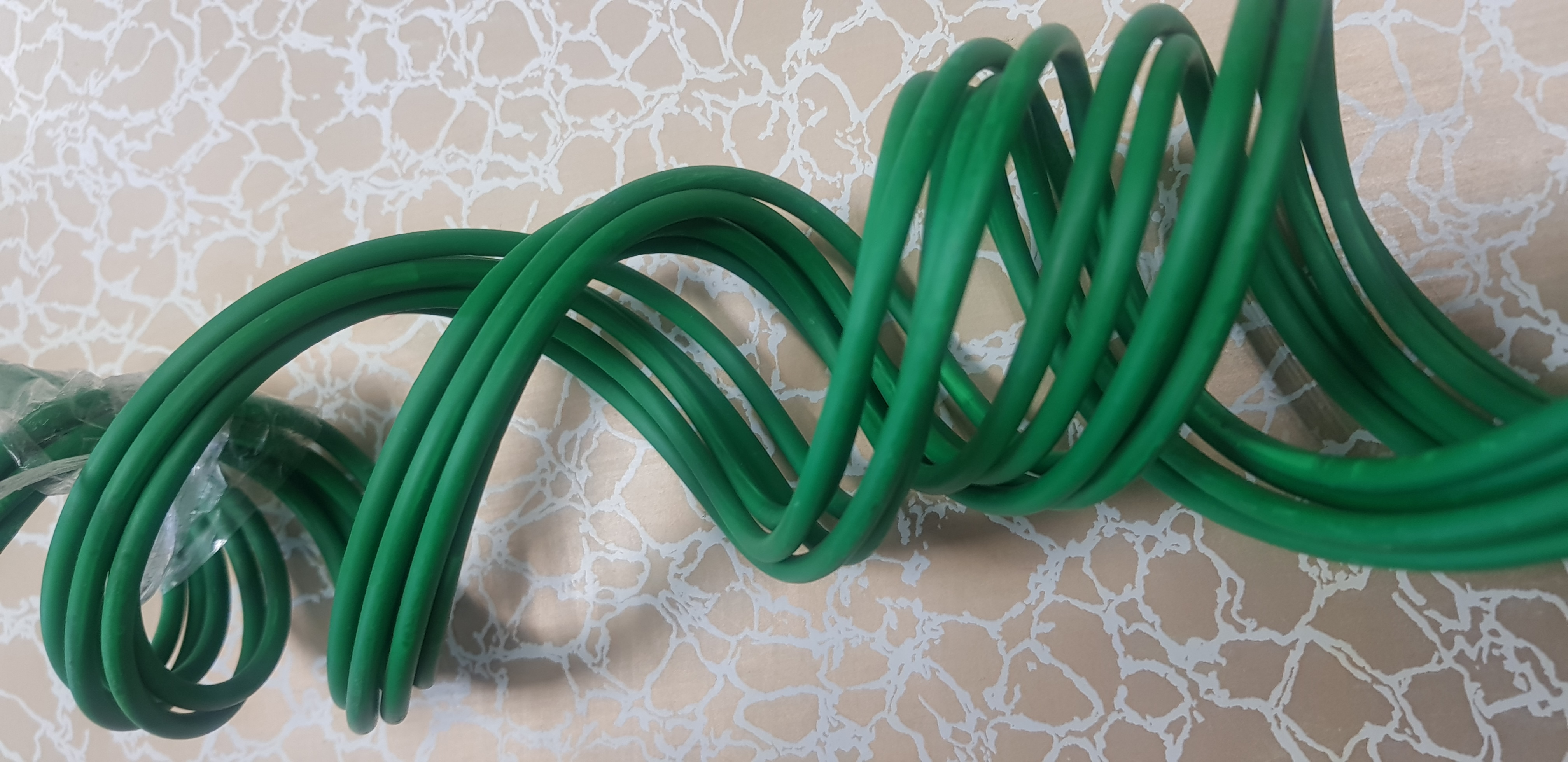 Фотография покупателя товара Кустодержатель для цветов, d = 5 см, h = 50 см, металл, зелёный, «Спираль» - Фото 8