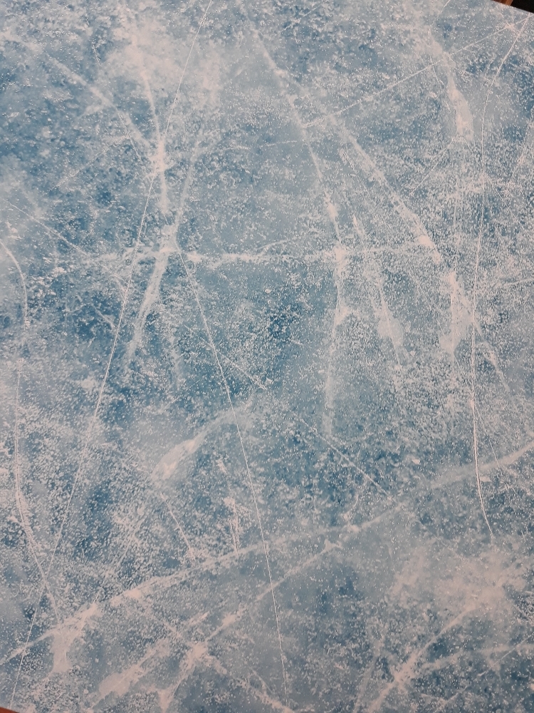 Фотография покупателя товара Фотофон «Доски-Лёд», 45 × 45 см, переплетный картон - Фото 4