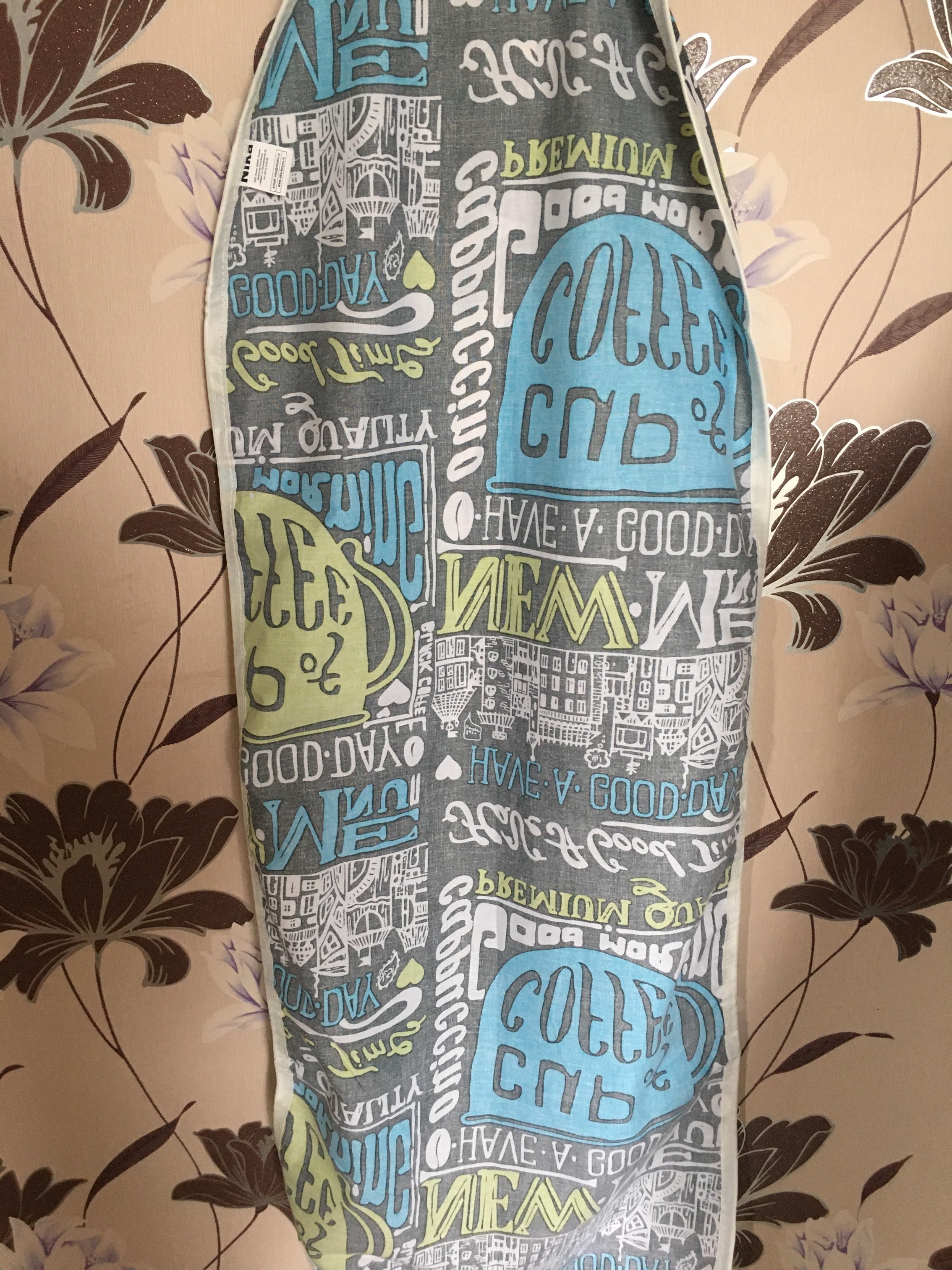 Фотография покупателя товара Чехол для гладильной доски Nika, 130×48 см, с поролоном, антипригарный, рисунок МИКС - Фото 19