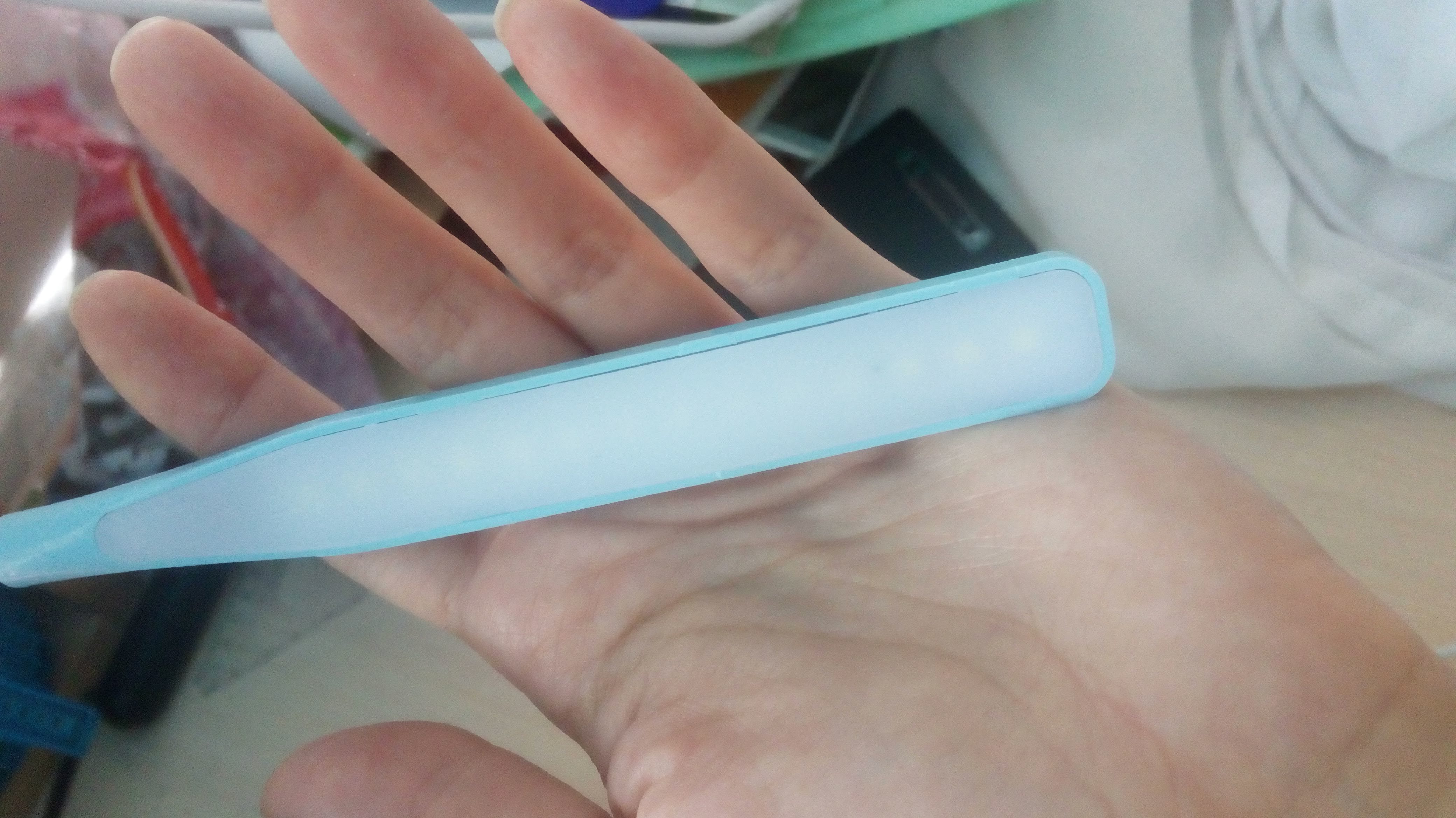 Фотография покупателя товара Лампа на прищепке "3мейка" 1Вт 14 LED USB синий 9х3,5х42 см