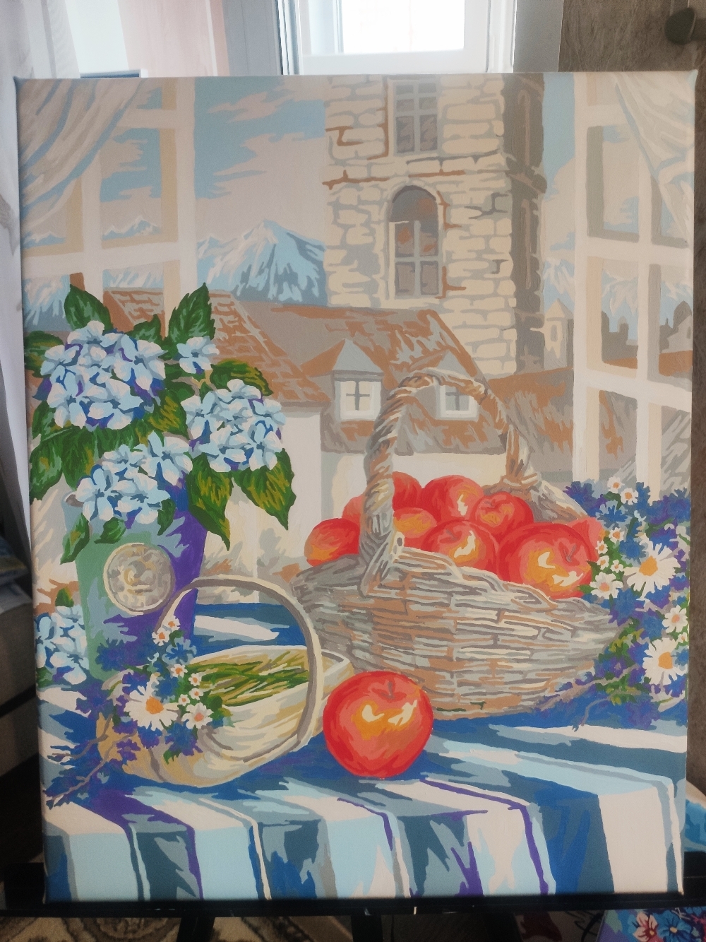 Фотография покупателя товара Картина по номерам «Яблочный урожай» 40×50 см - Фото 1