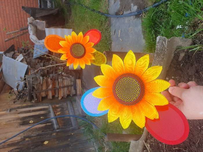 Фотография покупателя товара Ветерок «Подсолнух» - Фото 2