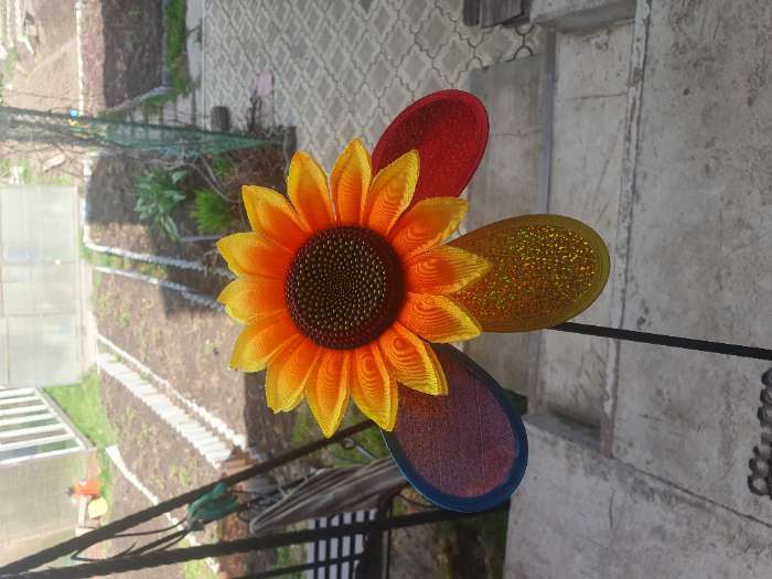 Фотография покупателя товара Ветерок «Подсолнух» - Фото 4