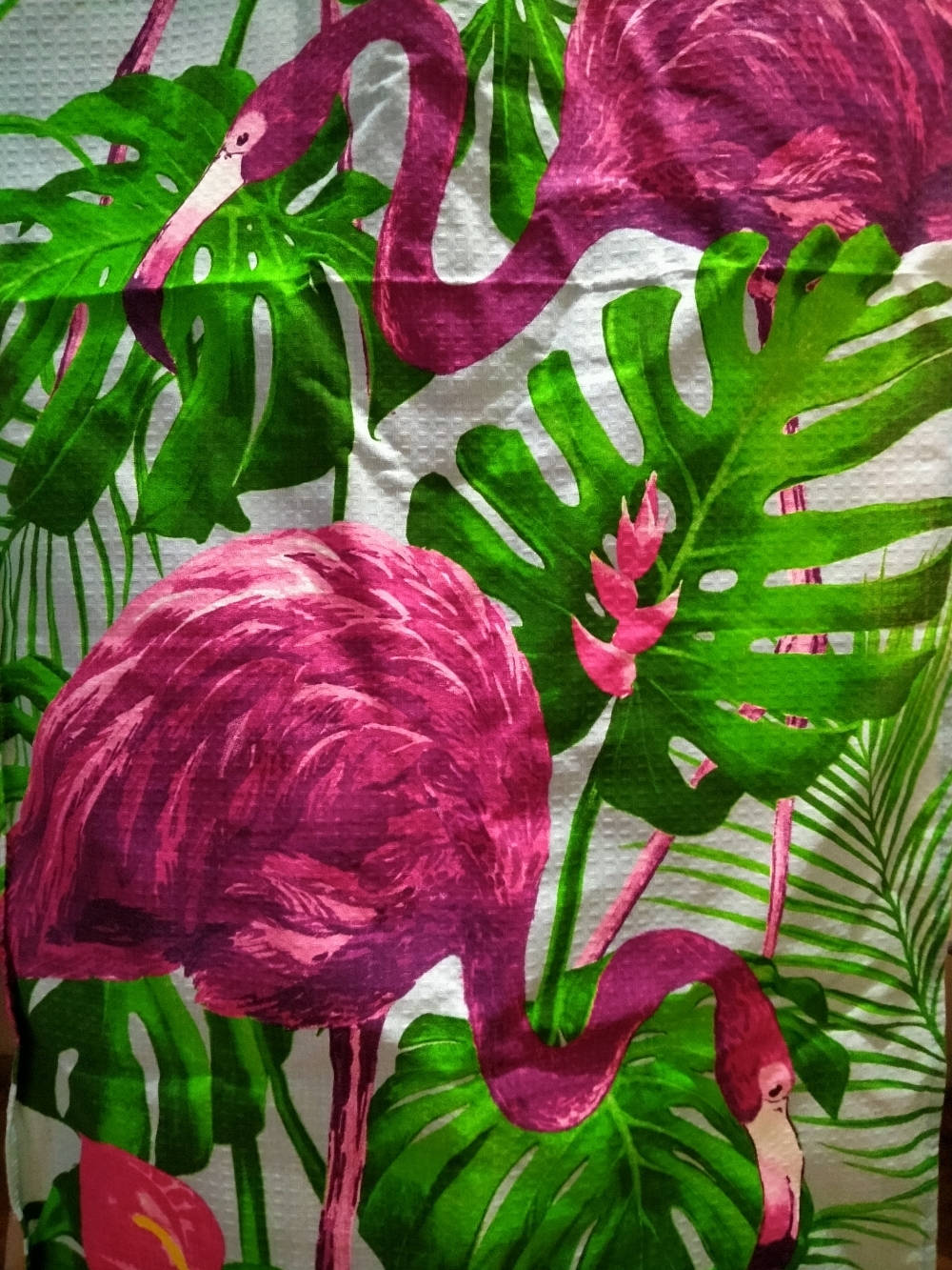 Фотография покупателя товара Полотенце «Фламинго», 60 × 146 см, 160 г/м², хлопок 100 % - Фото 2