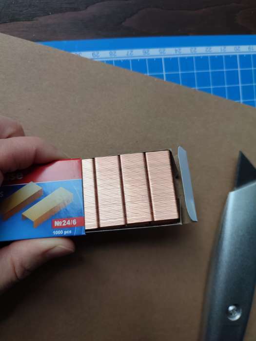 Фотография покупателя товара Скобы омеднённые №10, ErichKrause, для степлера, 1000 шт. - Фото 8