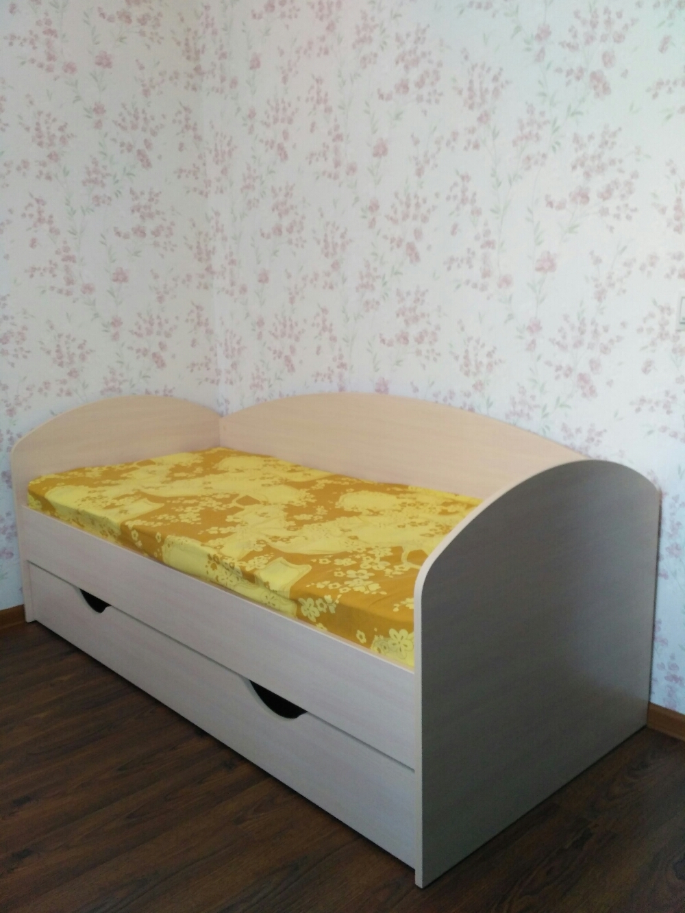 Фотография покупателя товара Кровать-тахта детская, спальное место 1600 × 700 мм, цвет дуб - Фото 2