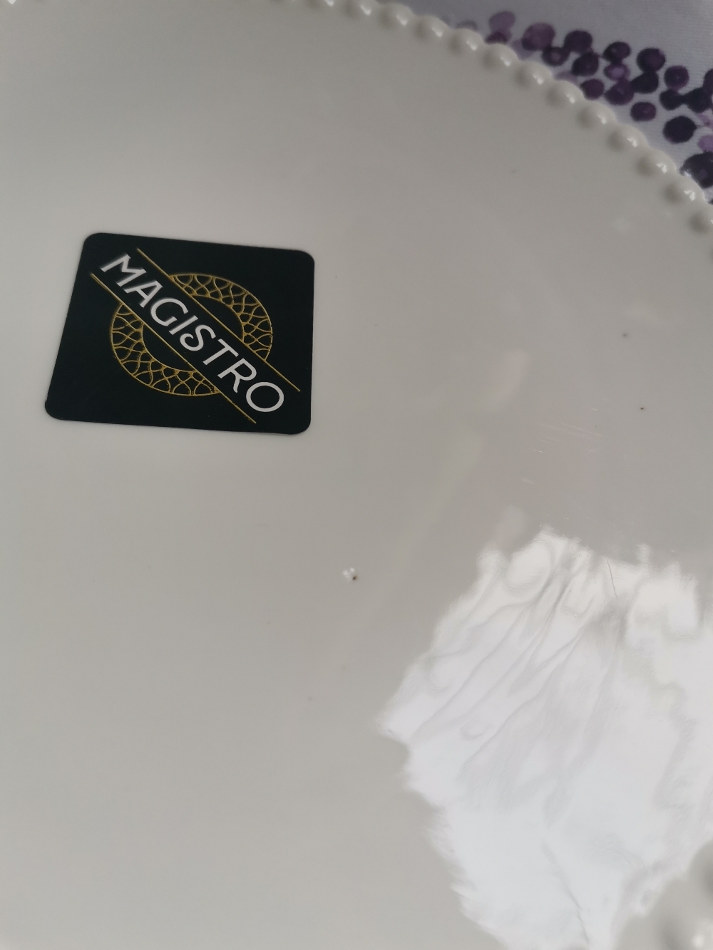 Фотография покупателя товара Тарелка фарфоровая десертная Magistro «Лакомка», d=20 см, цвет белый - Фото 15