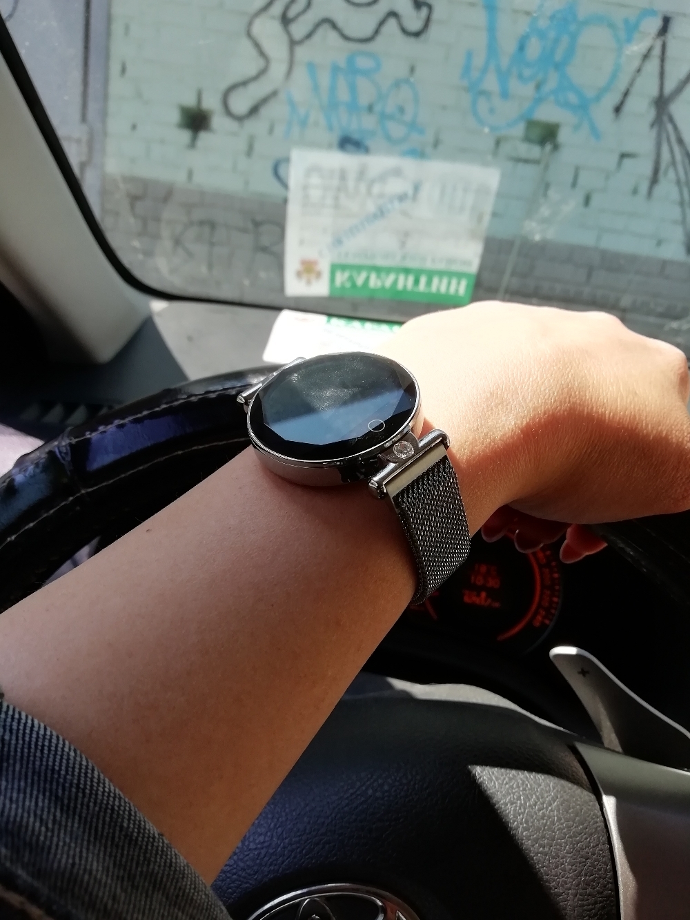 Фотография покупателя товара Смарт-часы Smarterra SmartLife VEGA, 1.08", IPS, IP67, Bt4.0, 140мАч, серебристый - Фото 2