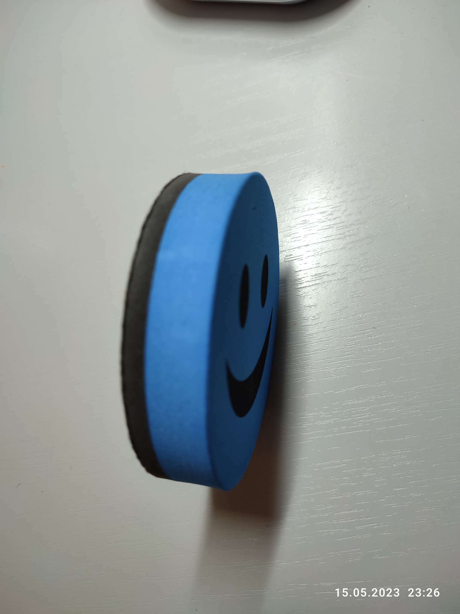 Фотография покупателя товара Губка магнитная для доски "Смайлик", цвета МИКС