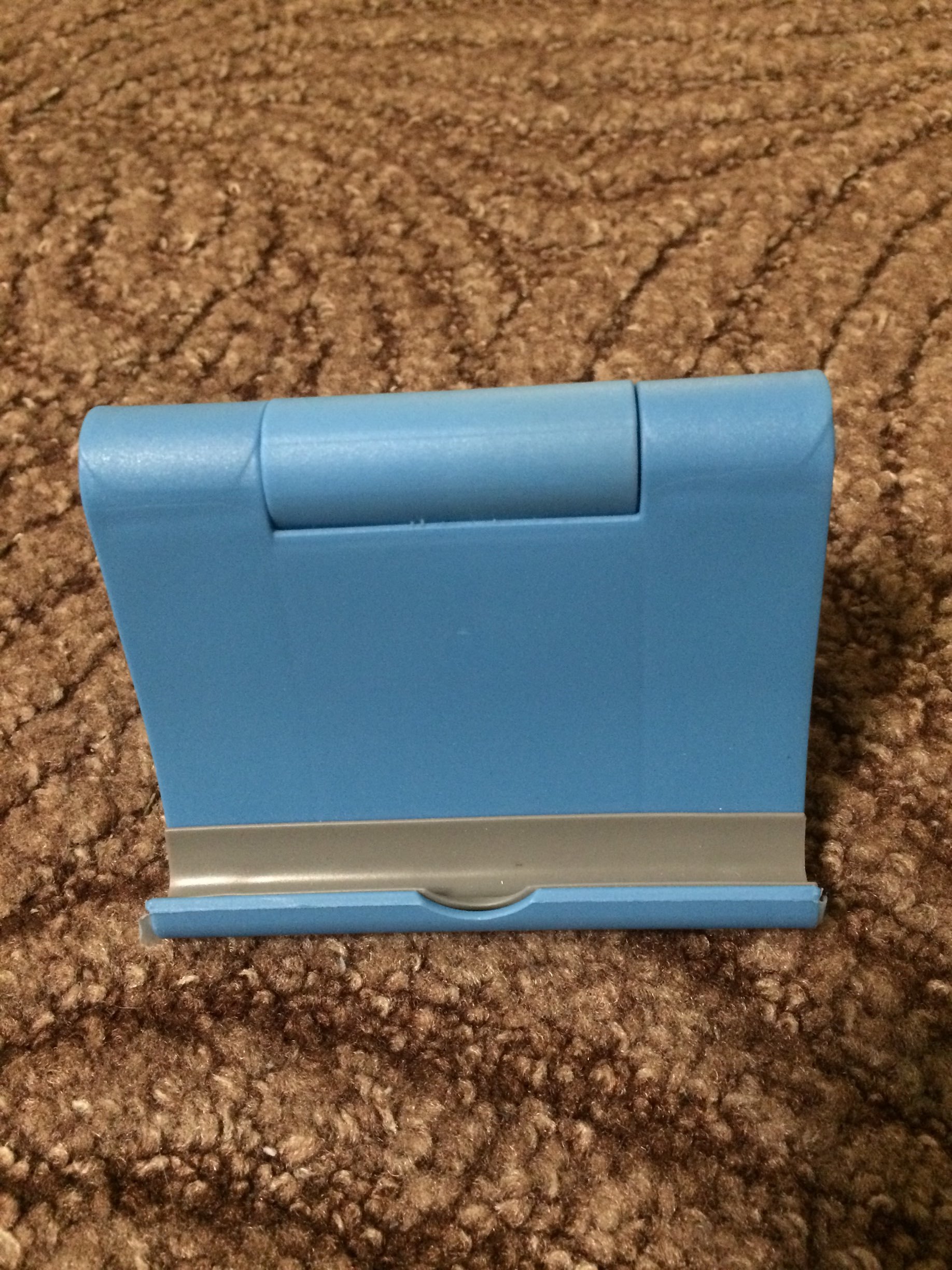 Фотография покупателя товара Подставка для телефона LuazON, складная, регулируемая высота, синяя - Фото 22