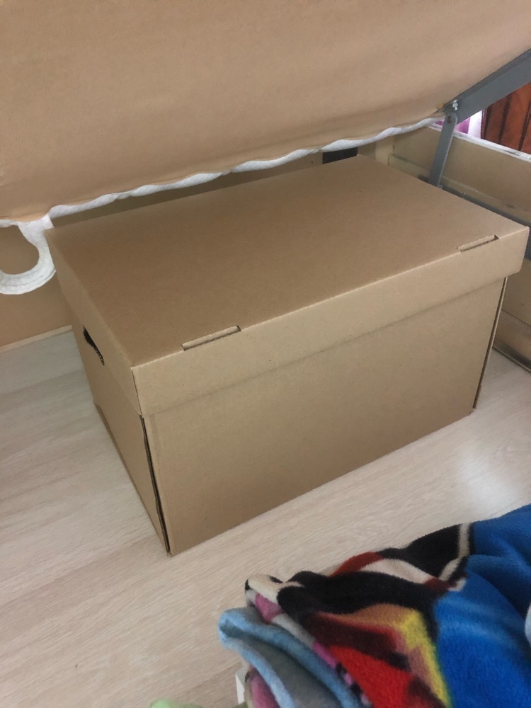 Фотография покупателя товара Коробка для хранения, бурая, 48 х 32,5 х 29,5 см - Фото 37
