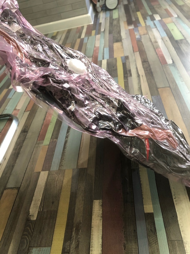 Фотография покупателя товара Вакуумный пакет для хранения вещей «Роза», 60×80 см, ароматизированный, прозрачный - Фото 3
